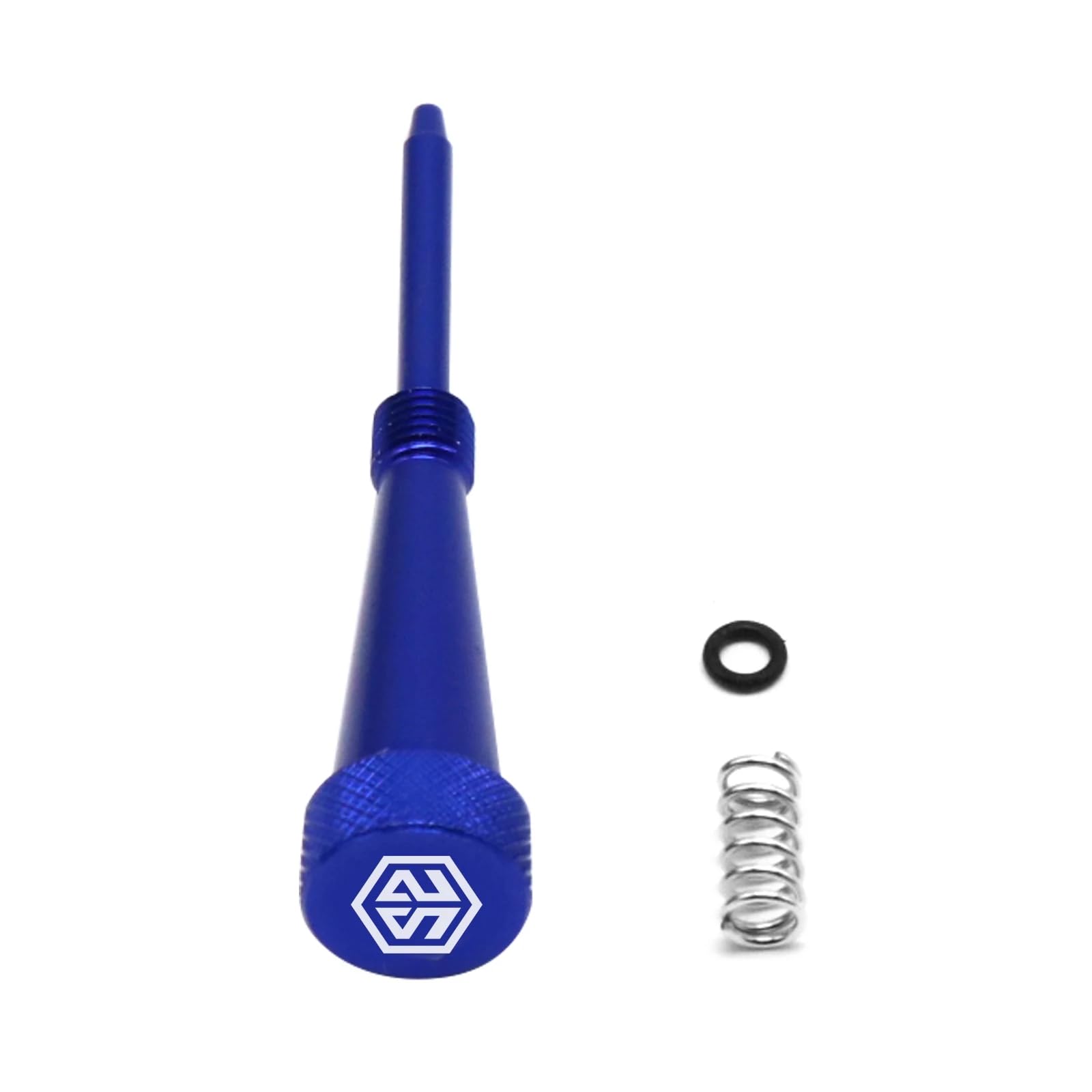 Keihin PWK PWM Carburetor CNC Air Adjuster Screw - ZSDTRP Replacement Part (Blue) | High-Performance Air Flow Control for Motorcycles & ATVs