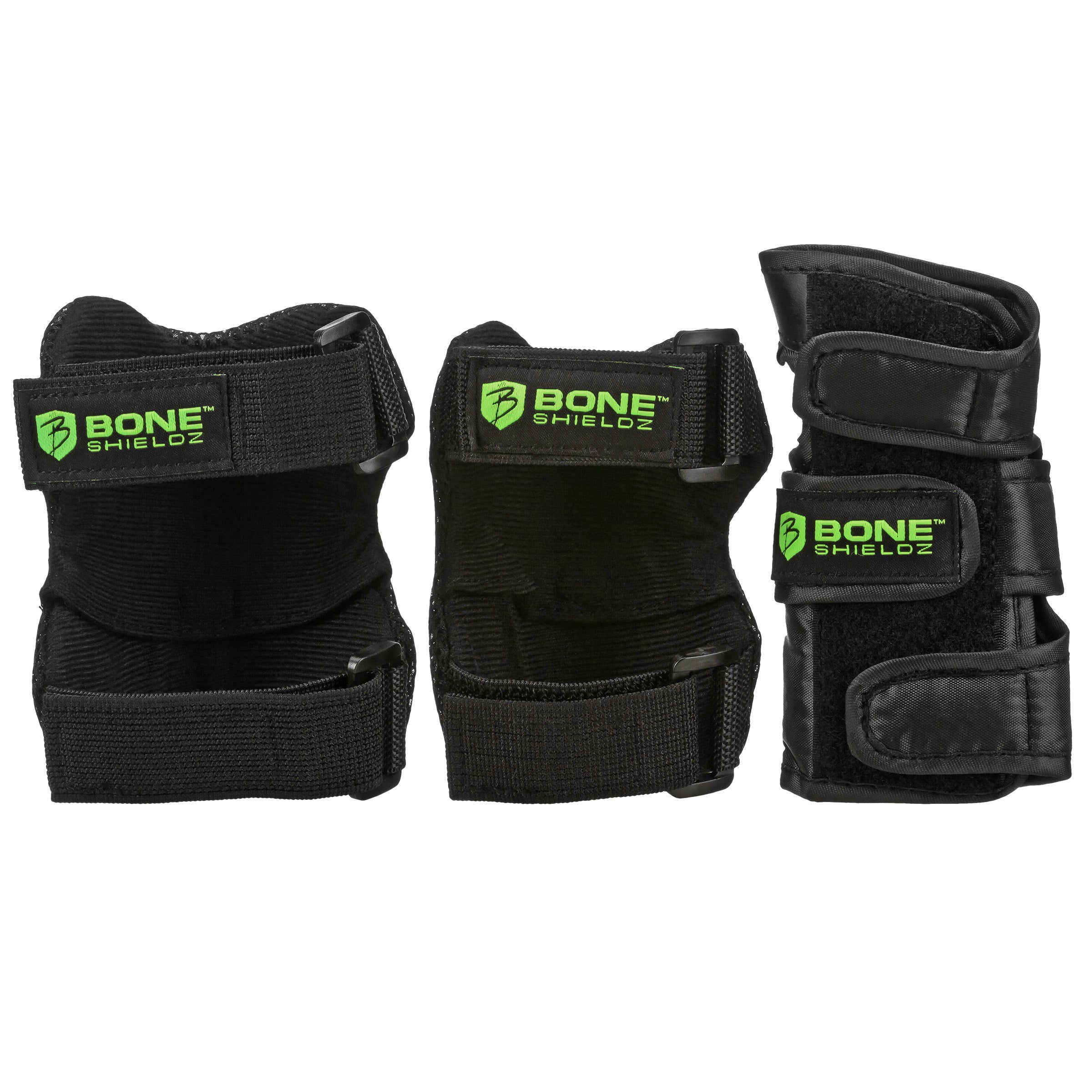 Guard Cruiser 3000 Youth Tri Pack Protective Gear Set - Knee Pads, Elbow Pads & Wrist Guards for Skateboarding, Scooter & Roller Skating Safety
