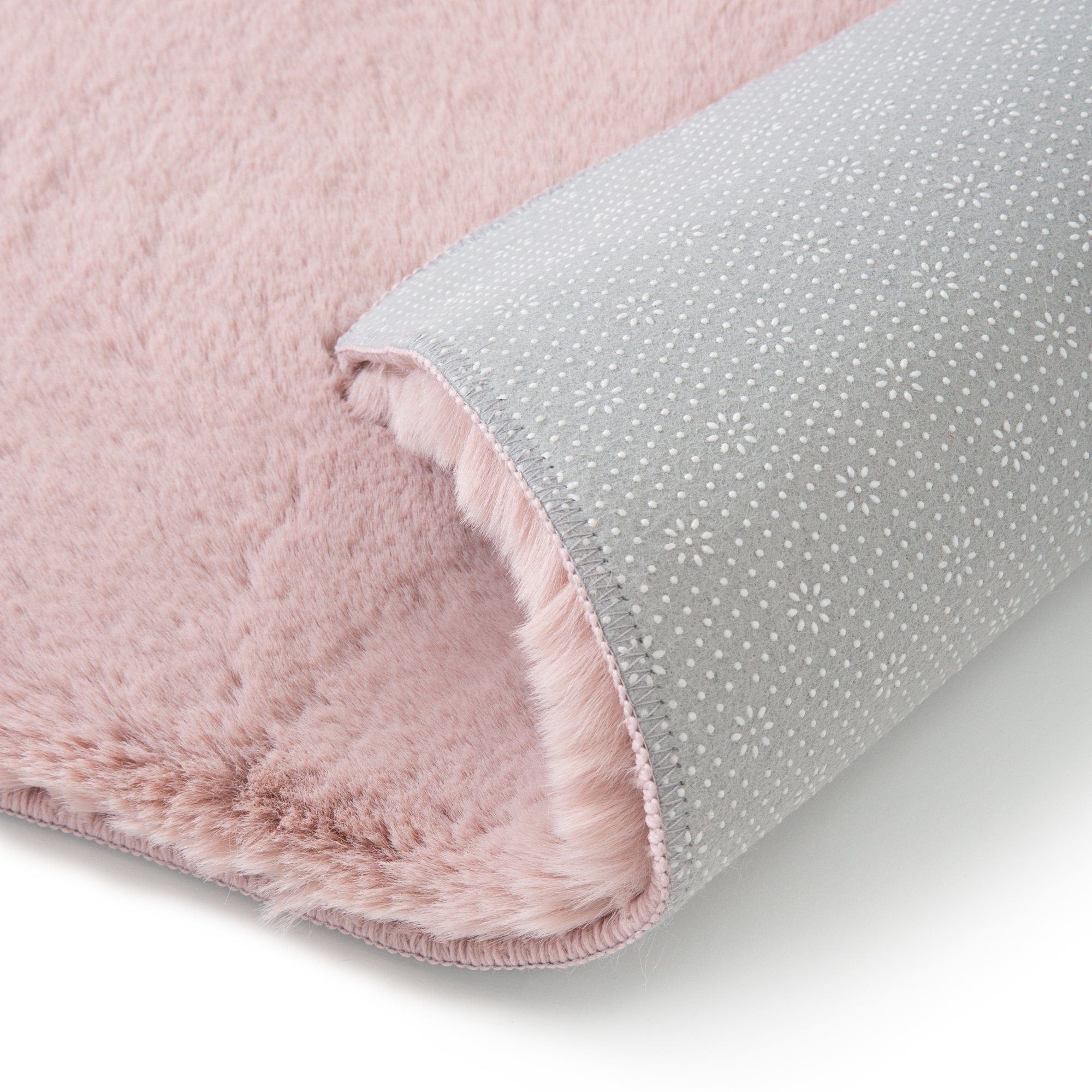 Premium Mitis Rug 2 - Extra Large 2000x2000mm Soft Pink Area Rug for Living Room, Bedroom - Plush Comfort & Stylish Home Decor