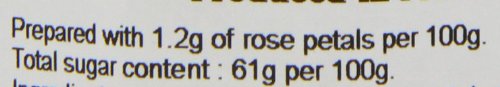 Epicurien Gourmet Rose Petals Confit - 125g (4.4oz) Premium Edible Rose Petals for Baking, Desserts & Cocktail Garnish
