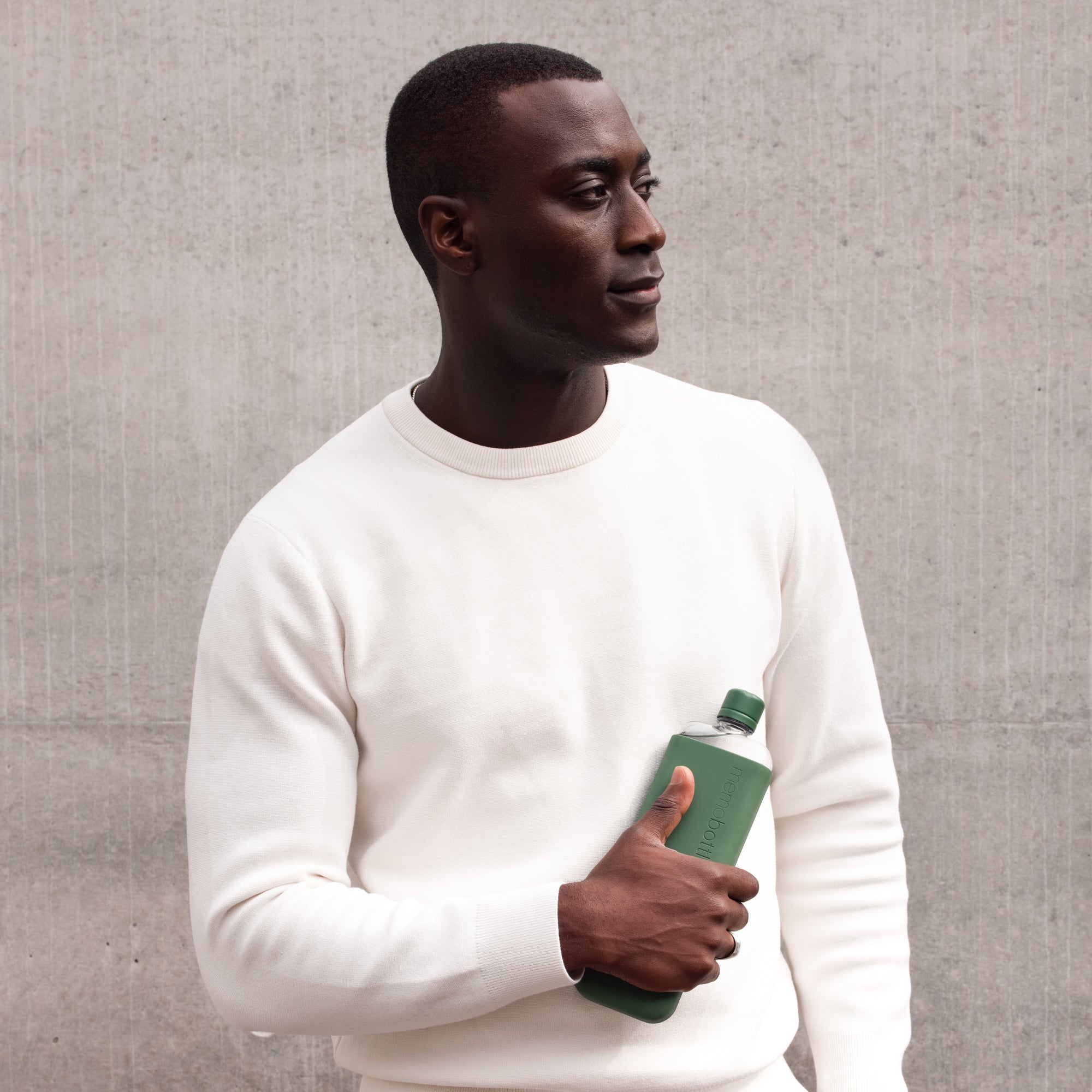 Slim Memobottle Water Bottle - Reusable, Leak-Proof, Eco-Friendly (Bundle) - Perfect for Travel, Gym, Office & Outdoor Activities