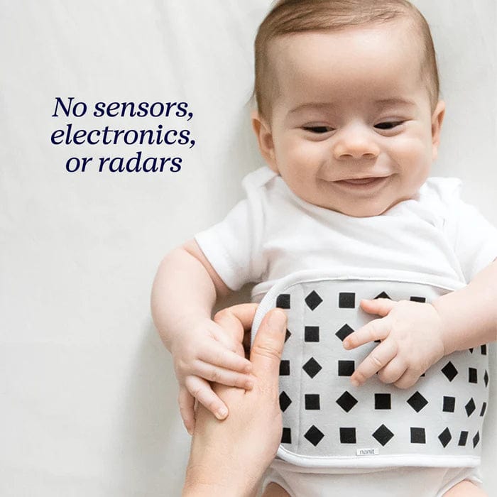 Nanit Breathing Wear Band - Smart Baby Monitor for Safe Sleep Tracking & Real-Time Alerts - Perfect for Newborns & Infants (Use for Peace of Mind During Naps & Nighttime)