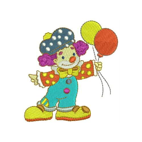 Threadart Machine Embroidery Design Bundles - Kids Collection - Cartoon Clowns (40+ Sets) - USB Stick Ready - Perfect for Children's Clothing, Baby Blankets & DIY Crafts