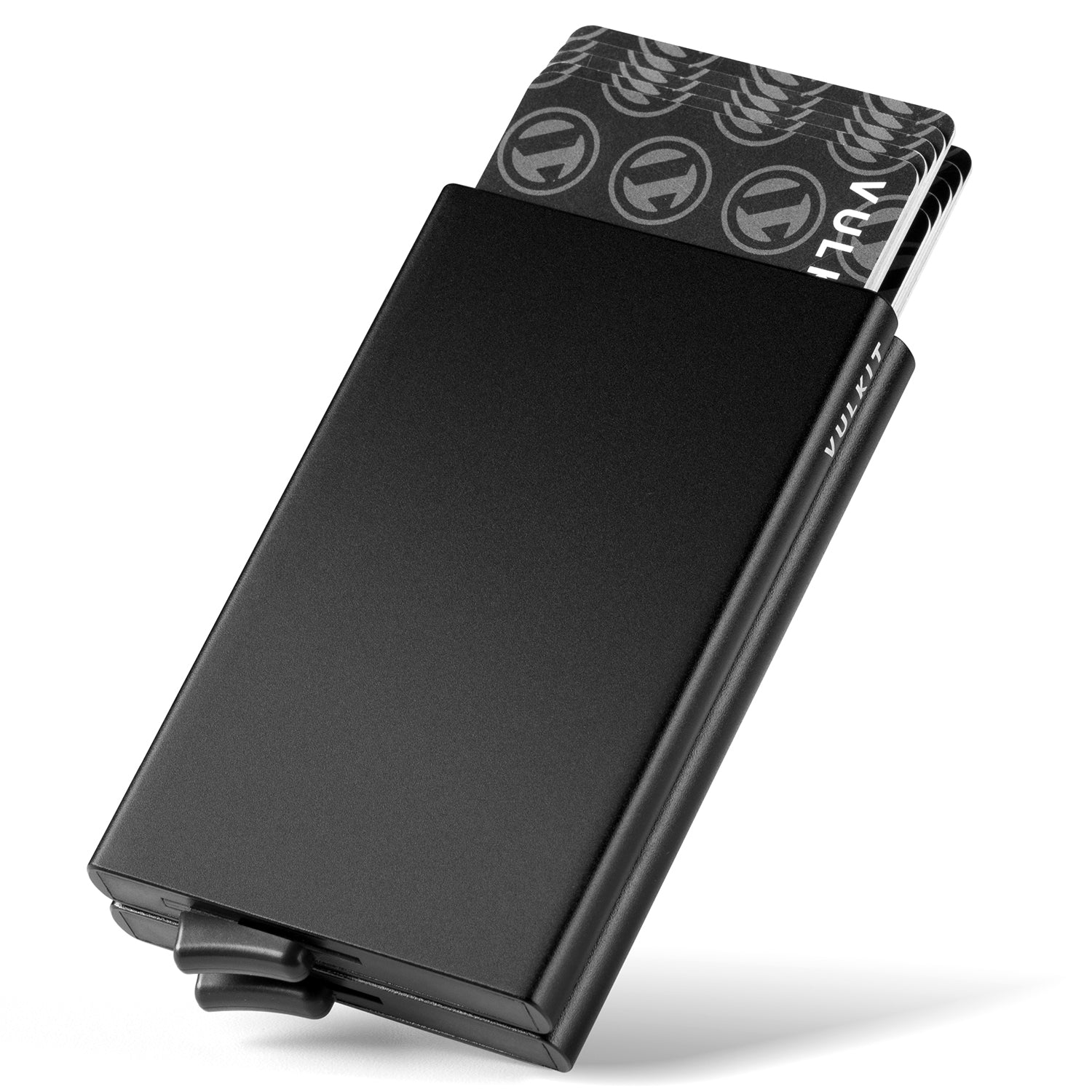 VC102 Double Aluminum Card Holder - Slim RFID Blocking Wallet for Credit Cards, IDs & Cash - Perfect for Travel, Business & Everyday Use