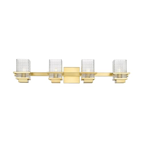 Retro Style 4-Light Bath Vanity - 6