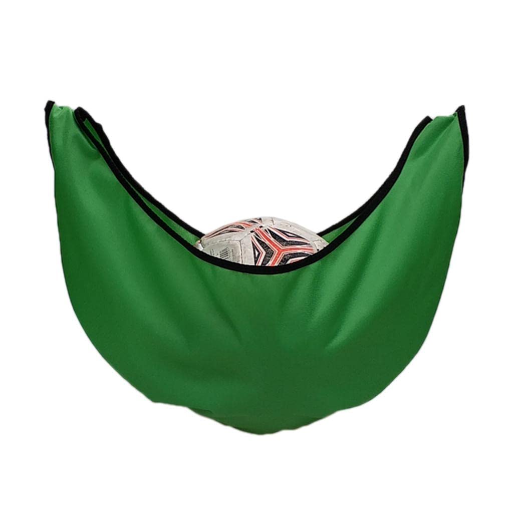 Microfiber Ball Polisher & Cleaner Holder - Bag Storage for Car Detailing, Jewelry & Electronics Cleaning - Green See-Saw Design for Easy Access & Organization