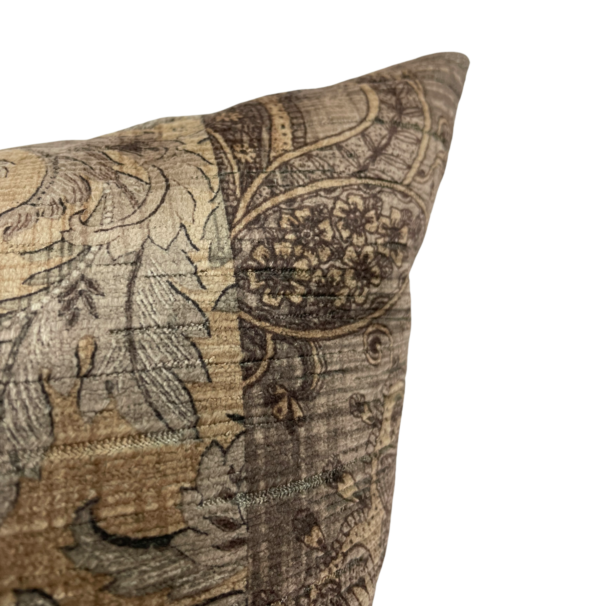 Antique Pewter Throw Pillow 20x20 Inches - Soft Decorative Cushion for Sofa, Bed & Living Room
