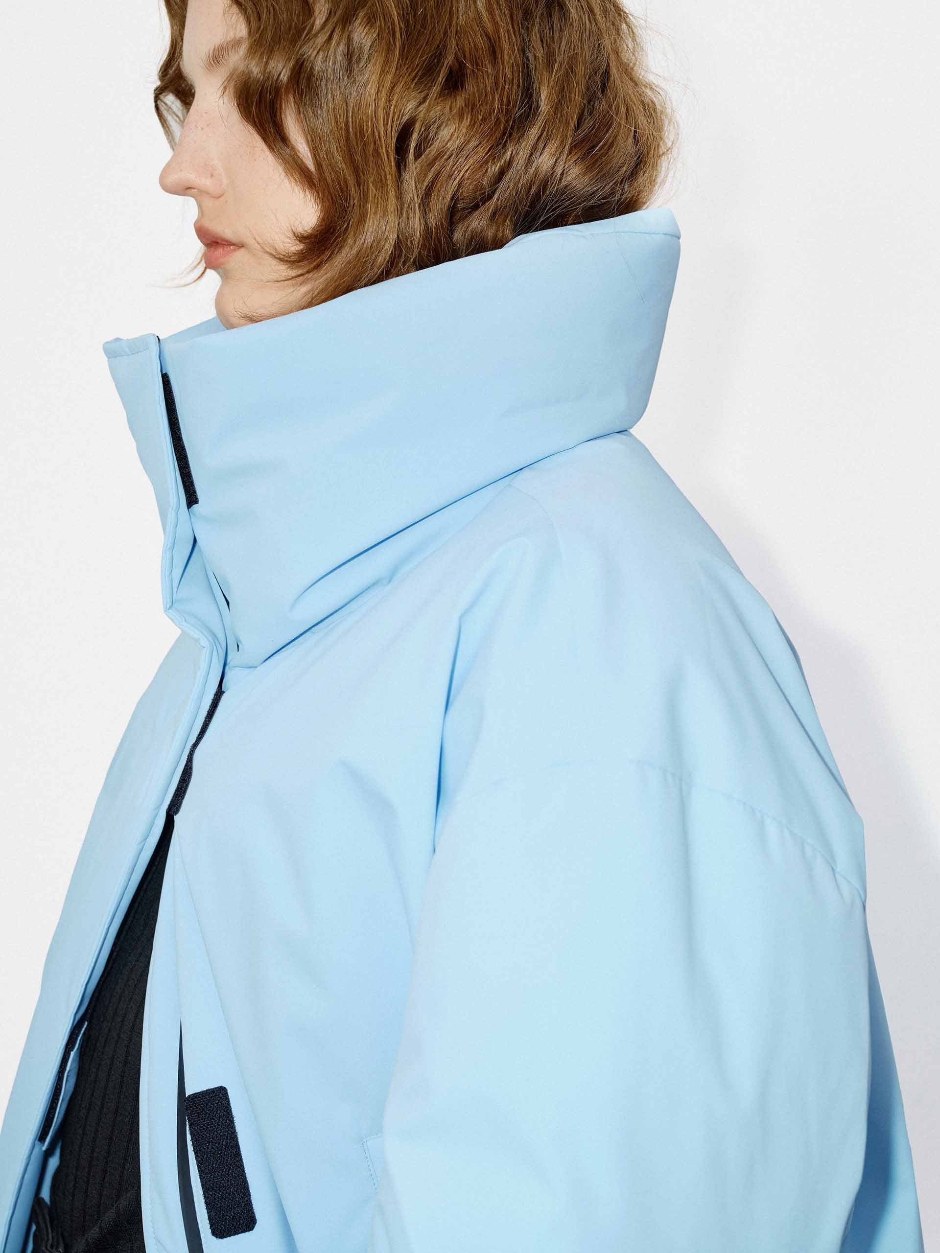 Trendy Funnel Neck Cropped Jacket for Women - Stylish Short Outerwear for Fall & Winter | Perfect for Casual Outings, Date Nights & Office Wear