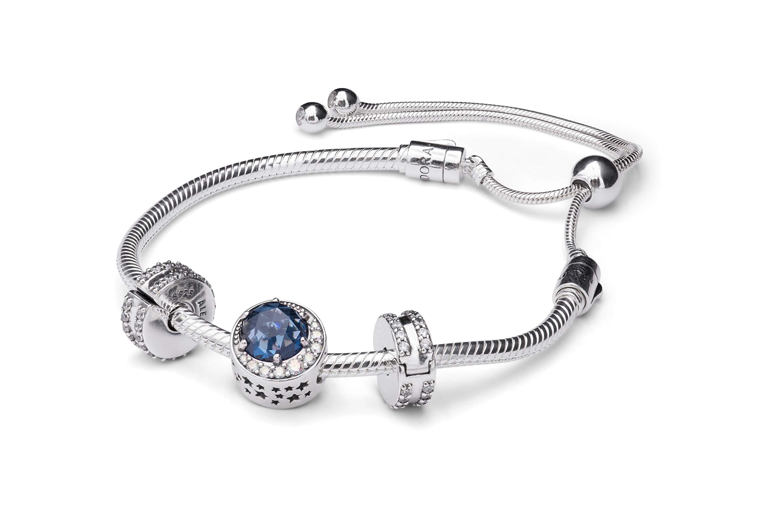 PANDORA Moon & Night Sky Charm Bracelet Gift Set for Women – Perfect for Birthdays, Anniversaries & Special Occasions