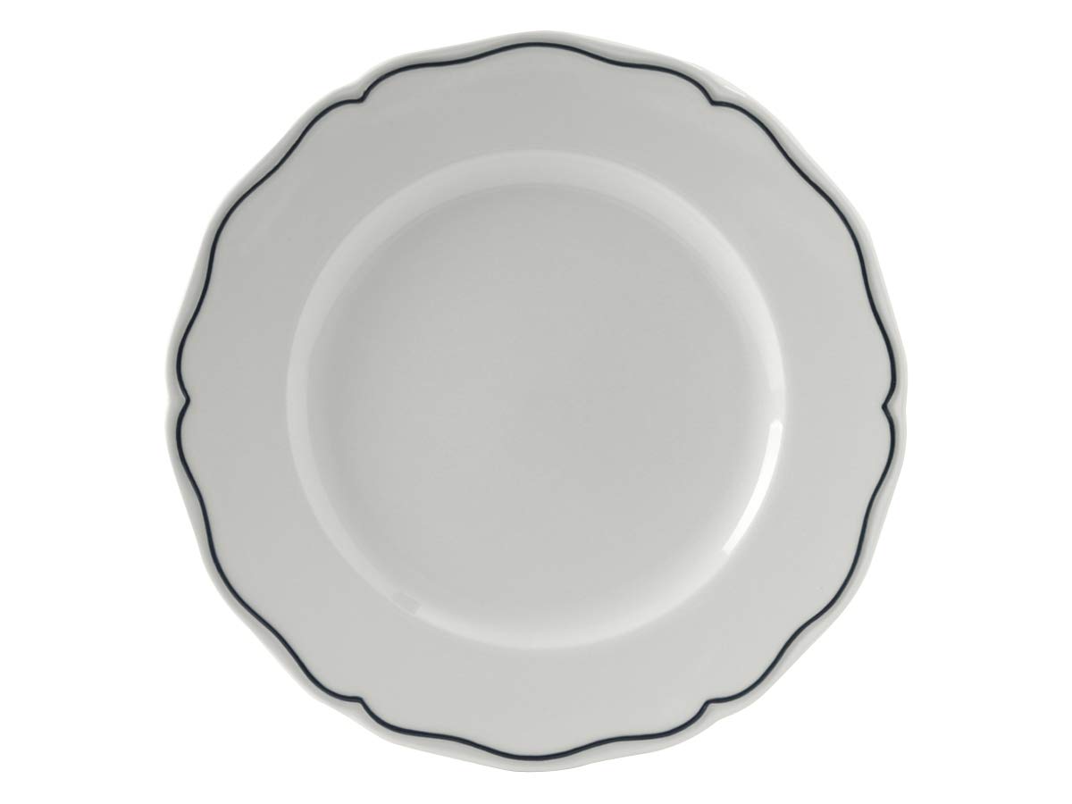 Tuxton China SBA-104 Porcelain Dinner Plates - 10-3/4