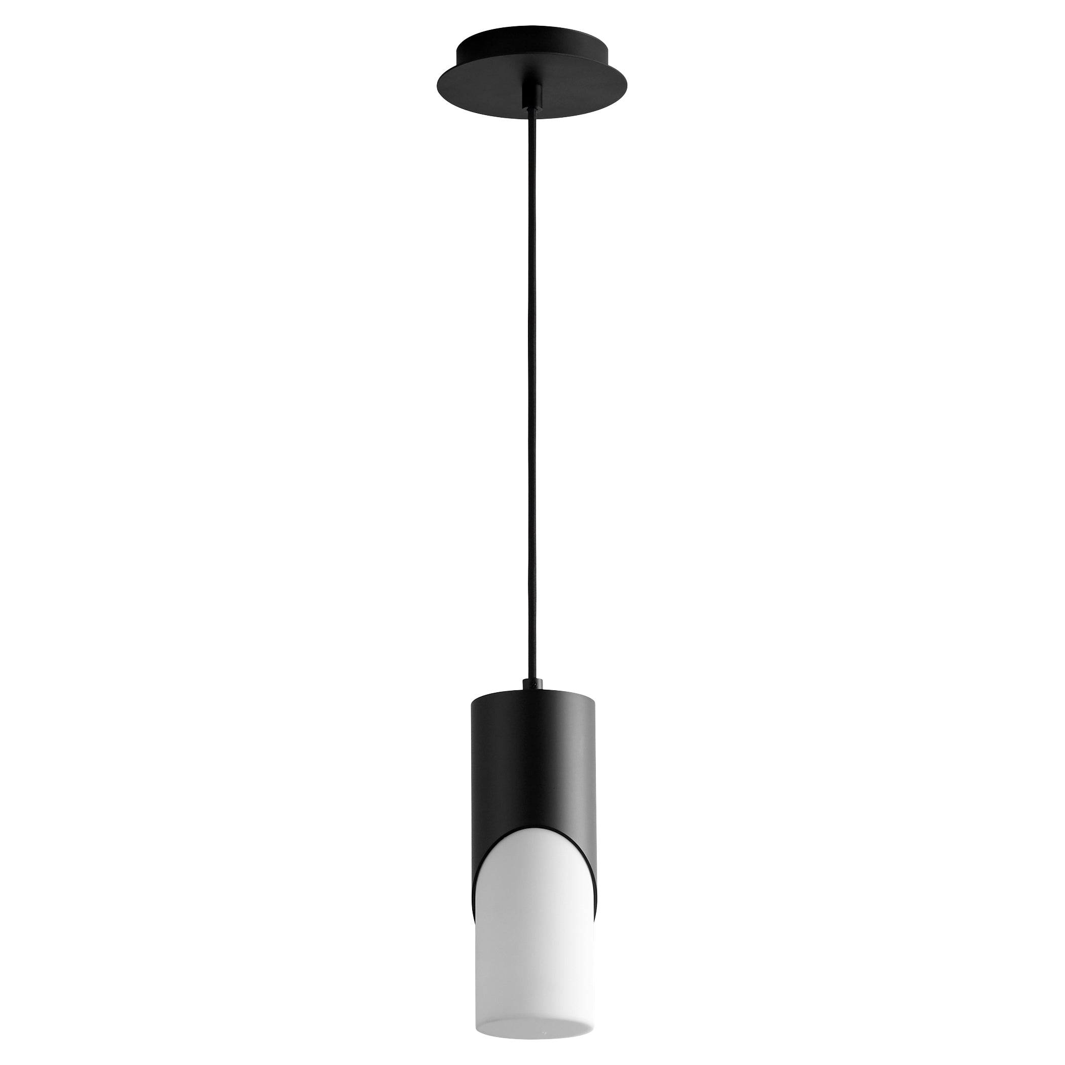 Oxygen Ellipse 3 677 215 Pendant Necklace - Black Acrylic Modern Design Jewelry for Women | Elegant Fashion Accessory for Parties, Weddings & Everyday Wear