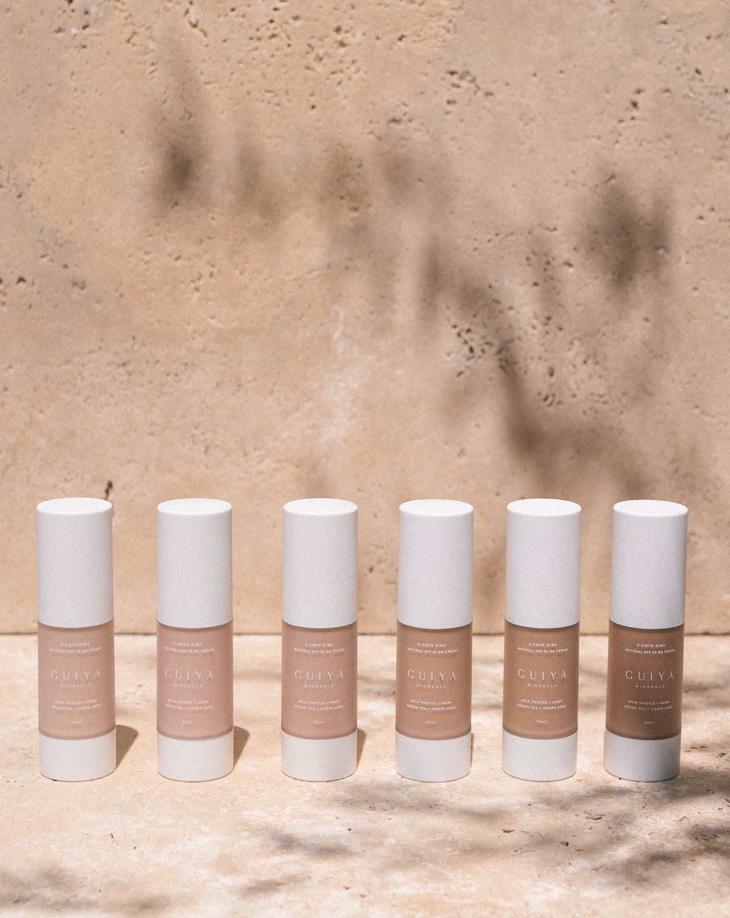 Guiya Minerals Z Cote Zinc BB Cream - Natural Mineral Makeup with SPF Protection for Daily Sun Defense & Even Skin Tone | Perfect for Everyday Wear & Sensitive Skin Care