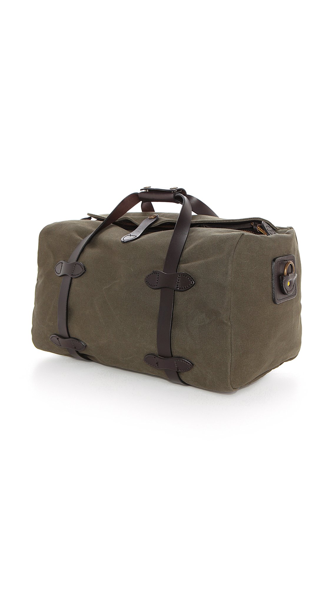 Filson Small Duffle Bag for Men & Women - Waterproof Travel Duffel Carry-On Bag - Otter Green Compact Weekender Gym Bag - Perfect for Business Trips, Gym, Camping & Weekend Getaways