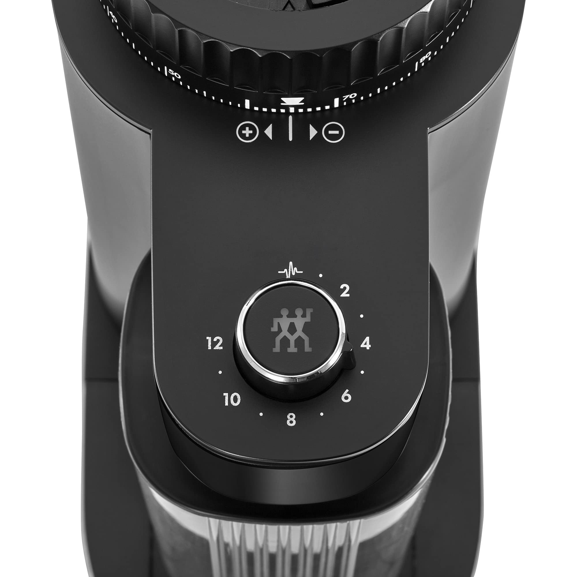 ZWILLING Enfinigy Electric Burr Coffee Grinder - 140 Grind Settings for Espresso to Drip Coffee - Black - Perfect for Home Baristas & Coffee Lovers