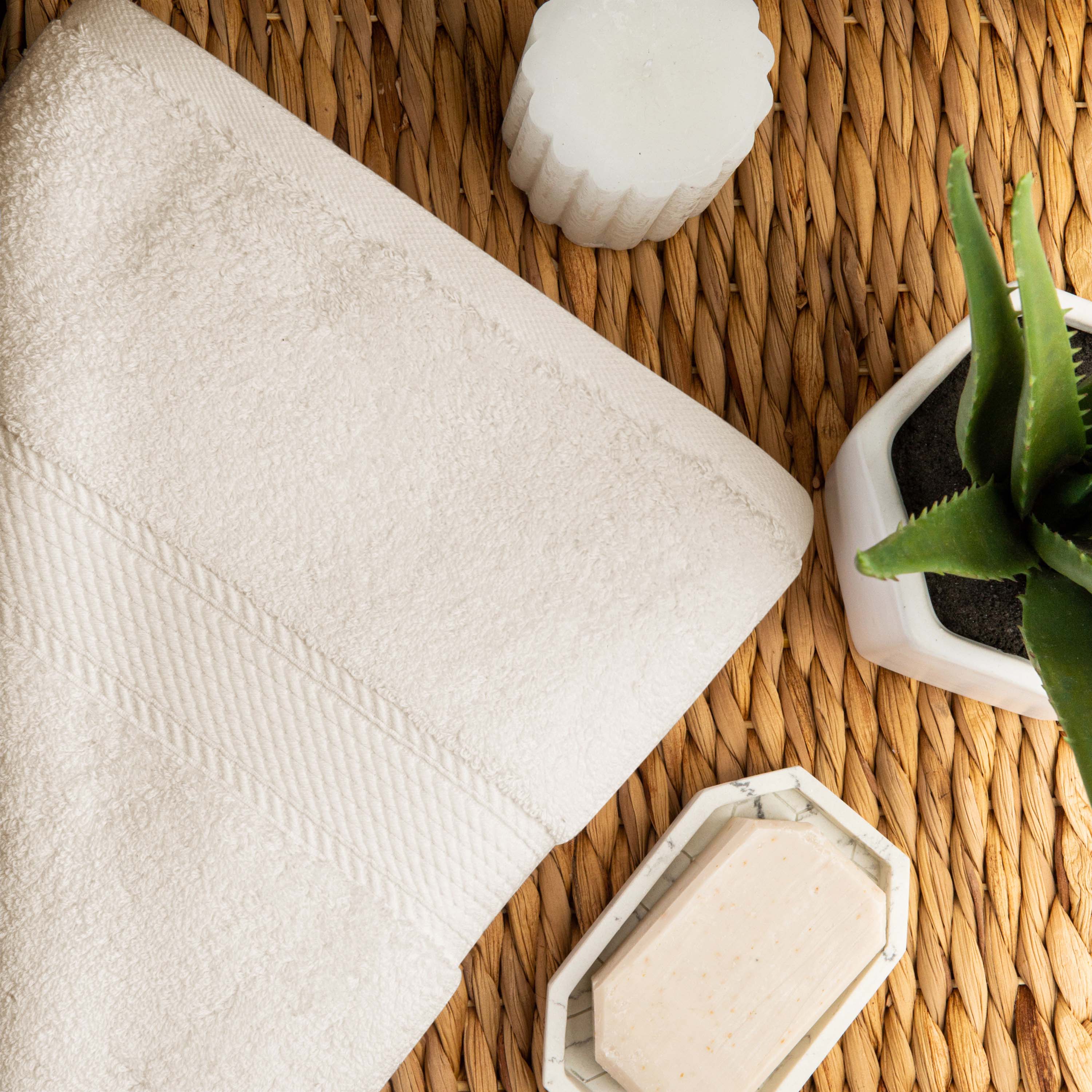 Premium 8-Piece Egyptian Cotton Towel Set - Ultra Soft, Heavyweight & Plush for Bath, Spa & Luxury Home Decor