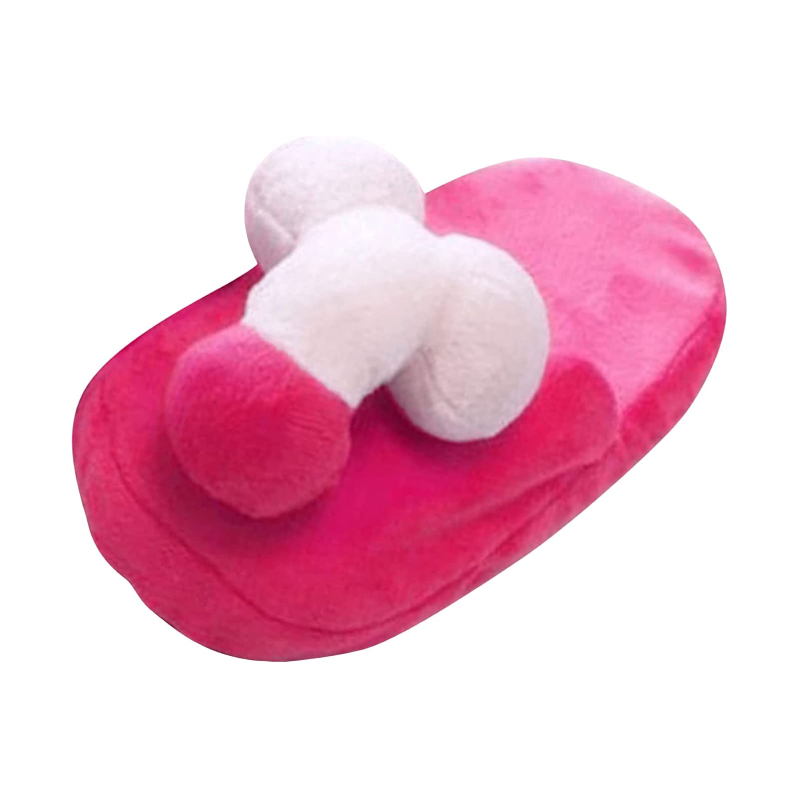 YILEEGOO Unisex Funny Animal Slippers - Cute Cozy Indoor/Outdoor House Shoes with Non-Slip Sole - Perfect Gift for Women & Men (Winter Warm Furry Slippers for Home, Office, Dorm Room)