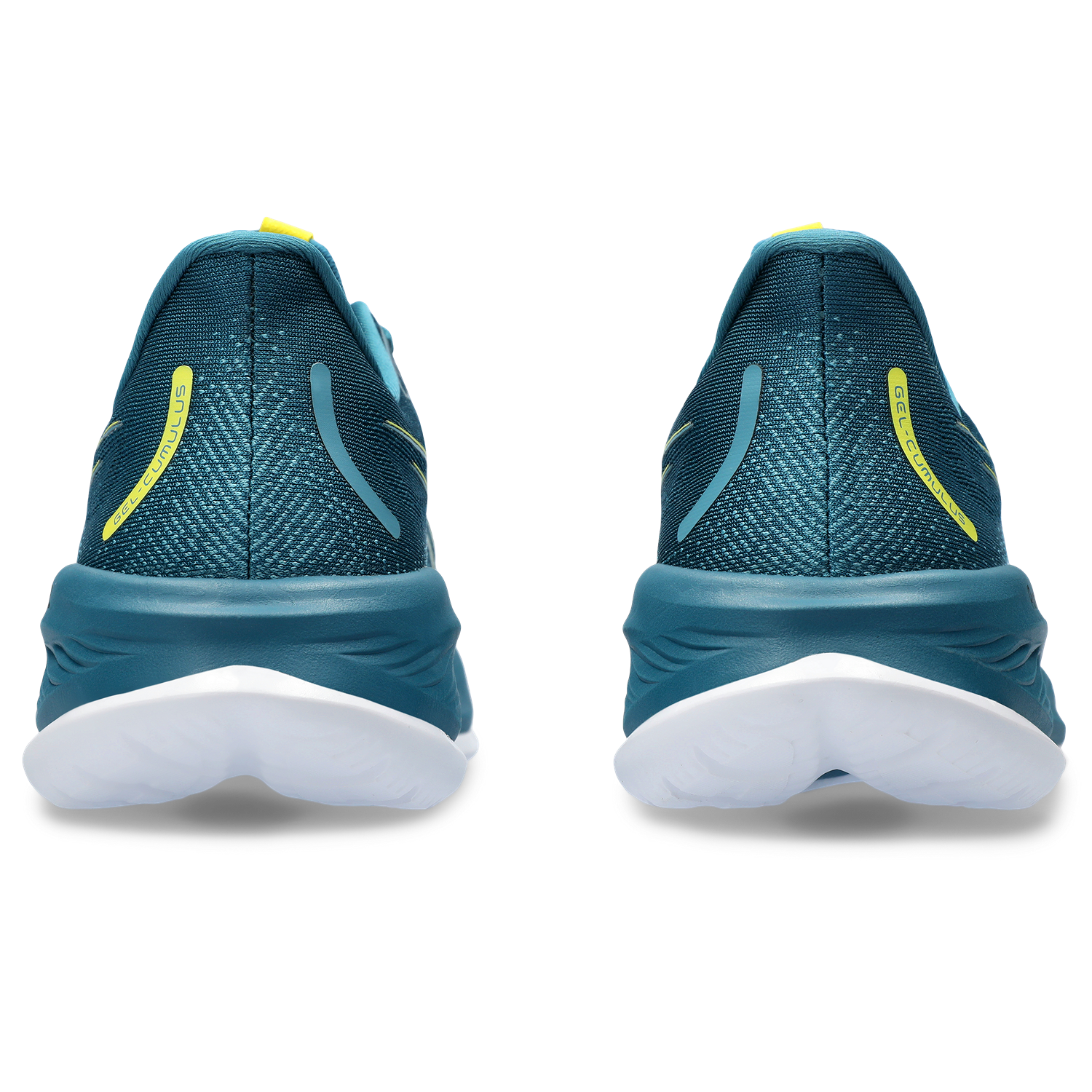 ASICS Men's Cumulus 26 Running Shoes - Evening Teal/Bright Yellow - Lightweight Cushioned Sneakers for Jogging, Gym Workouts & Daily Walking
