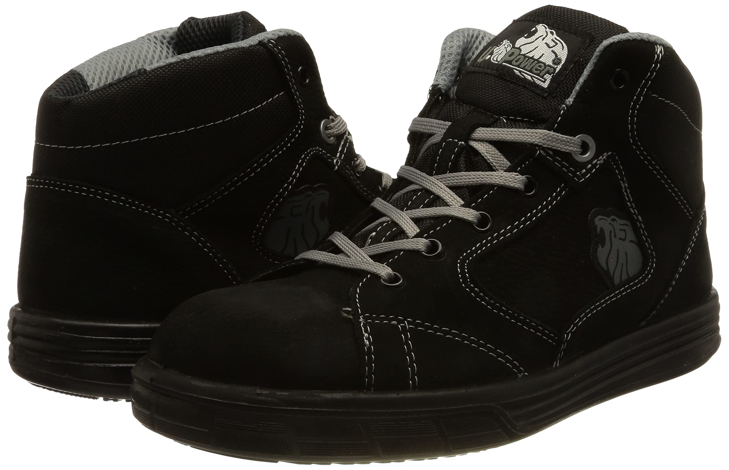 U-Power THE ROAR LION Safety Shoes for Men - EU Size 41 - Steel Toe Work Boots for Construction & Industrial Use - Slip Resistant & Comfortable for Long Shifts
