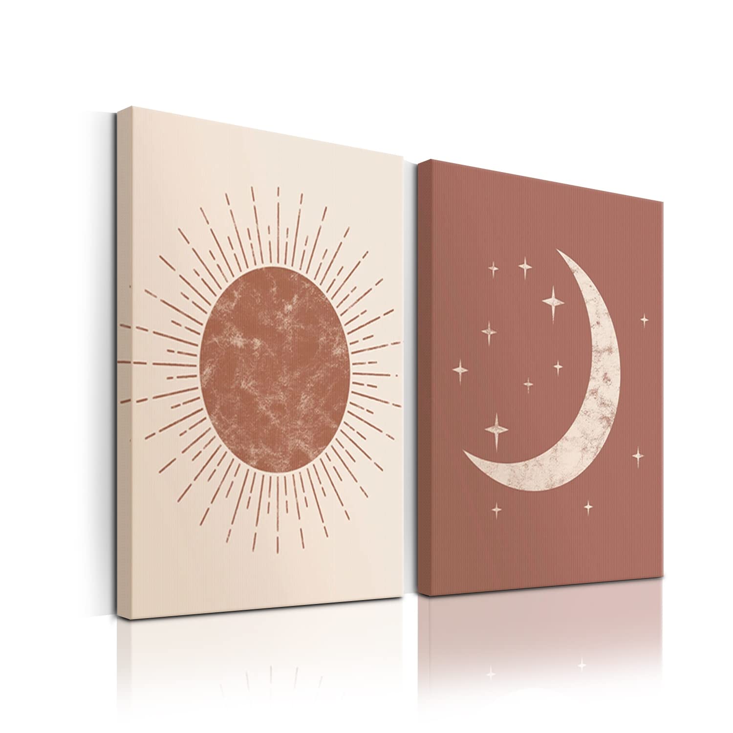 GUBIYU Boho Wall Art Set of 2 - 28
