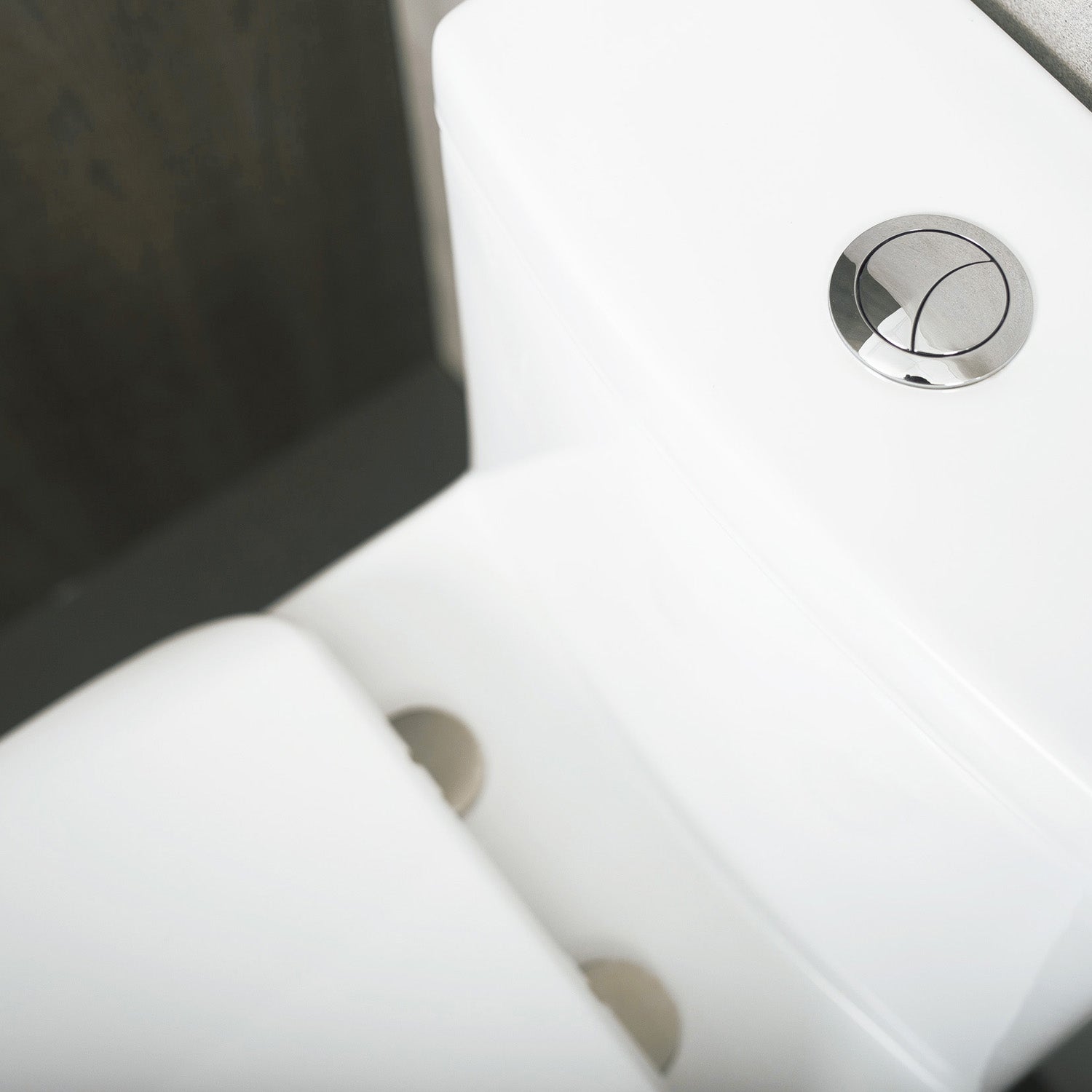 DAX One Piece Oval Toilet with Soft Closing Seat & Dual Flush - High Efficiency Water Saving Porcelain Toilet, White Finish, 28 3/4