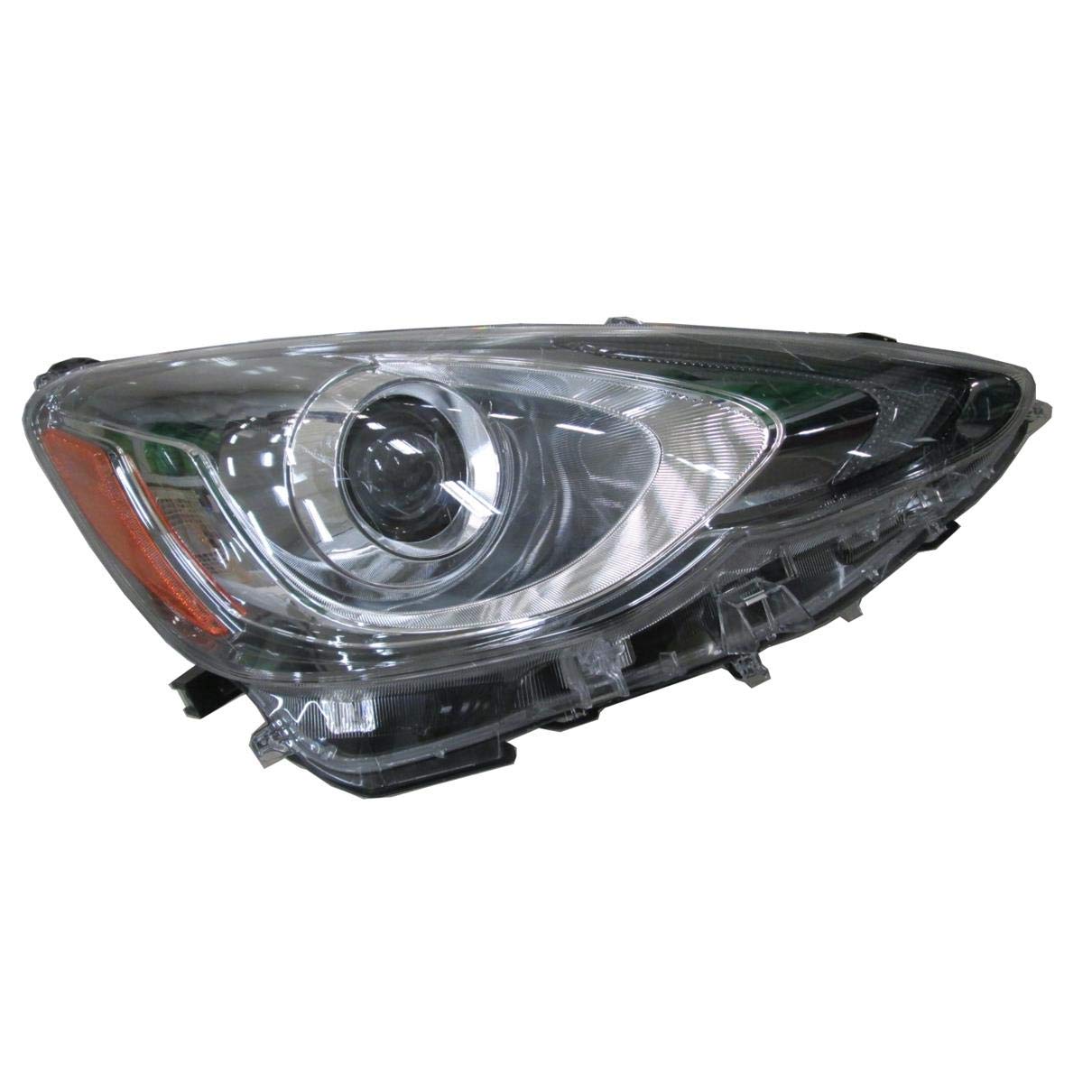 2015-2017 Toyota Prius C Right Passenger Side LED Headlight Replacement - High Brightness & Direct Fit - Perfect for Night Driving & Foggy Conditions