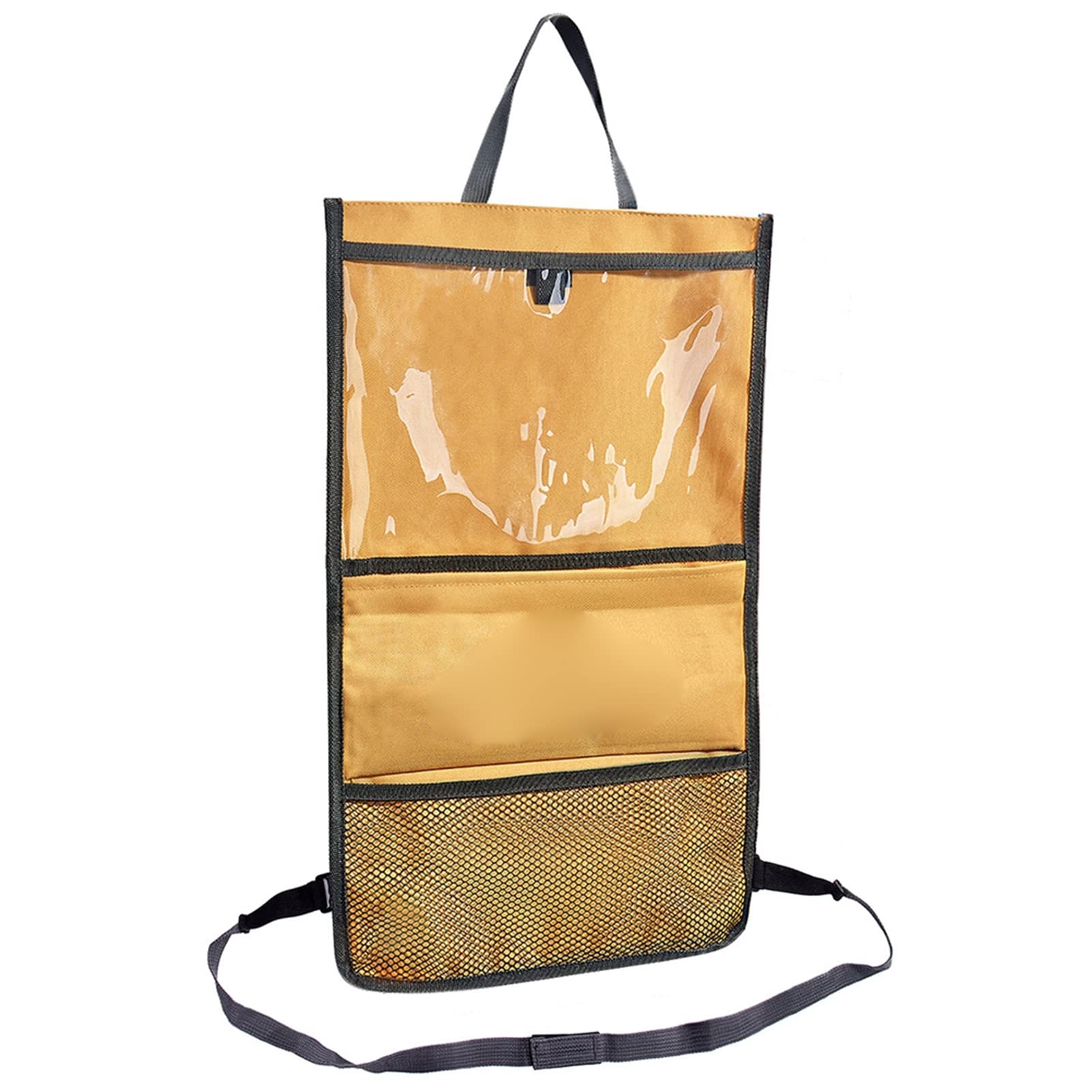 US Auto Organizers Box - Y1 Multifunctional Car Backseat Hanging Storage Bag with Tissue Holder | Perfect for Road Trips, Family Travel & Daily Commute