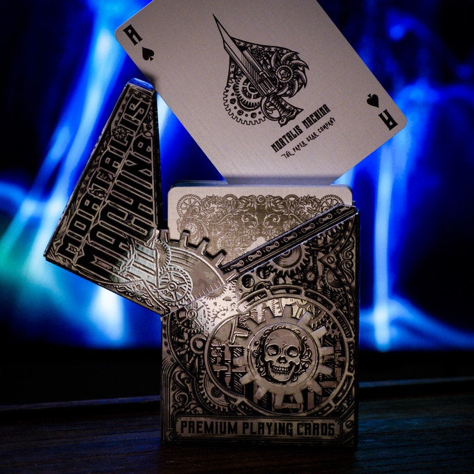 Mortalis Machina Premium Playing Cards - Unique Gothic Design for Poker, Magic Tricks & Collectors | Perfect for Game Nights, Gifts & Cardistry