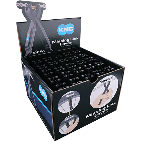 KMC Missing Link & Tire Lever - Durable Bike Chain Connector & Tire Repair Tool for Mountain & Road Bikes - Perfect for Trail Rides & Emergency Roadside Repairs