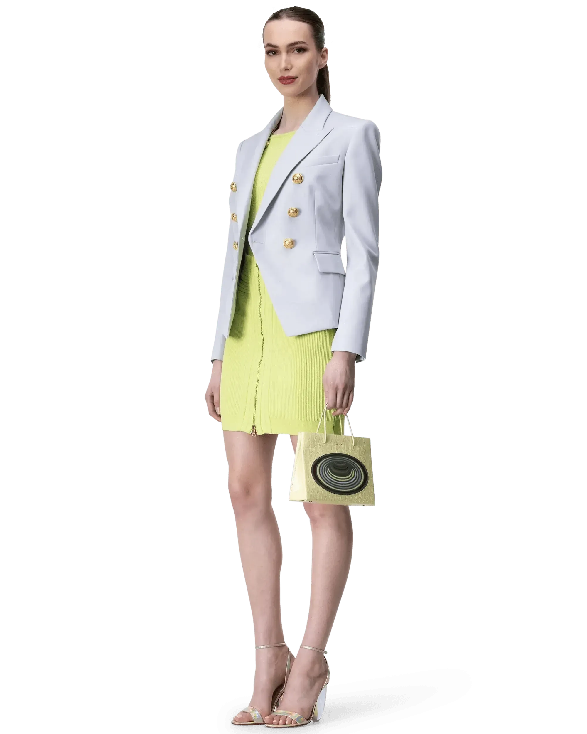 Hanna Croc Calfskin Medea Bag - Luxury Women's Handbag for Work, Travel & Evening Events | Genuine Leather Designer Purse with Timeless Style