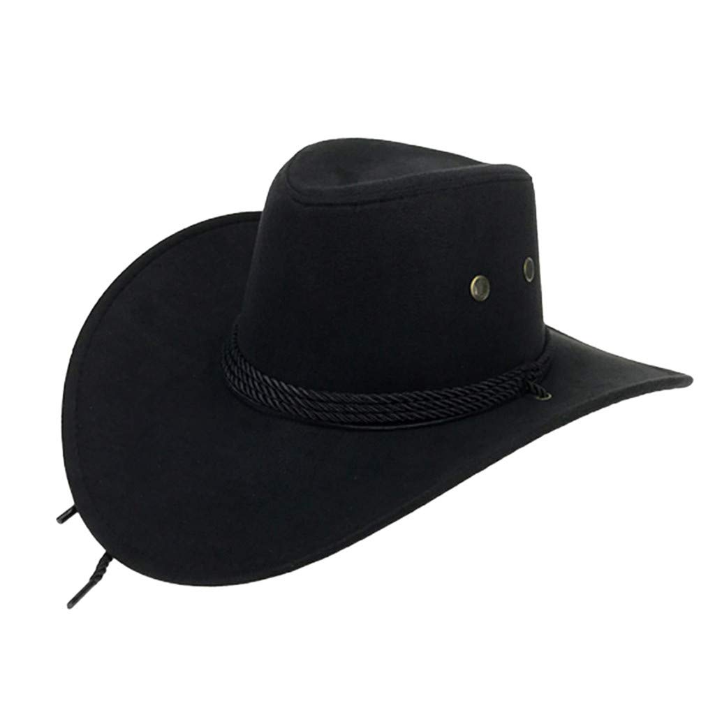 Stylish Unisex Western Cowboy Hat - Wide Brim Sun Hat for Men & Women - Winter Purple Tiara Design - Perfect for Rodeo, Country Music Festivals & Outdoor Adventures