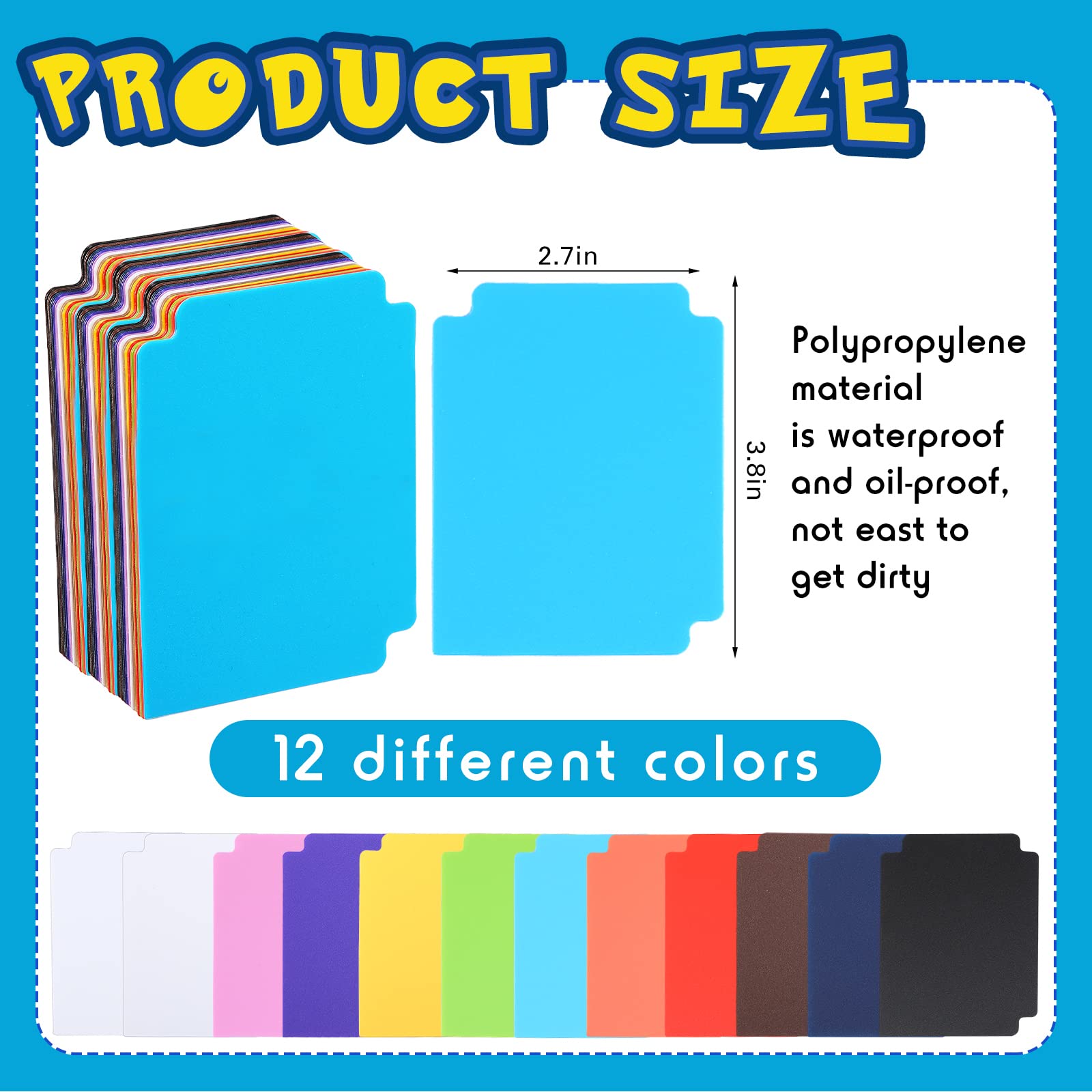 Frienda 32 Pack Deck Card Storage Boxes - Large Capacity with 64 Dividers, Holds 80+ Trading Cards - Perfect Organizer for Sports, Gaming, and Collectible Card Storage - Ideal for MTG, Pokemon, and Sports Card Collections
