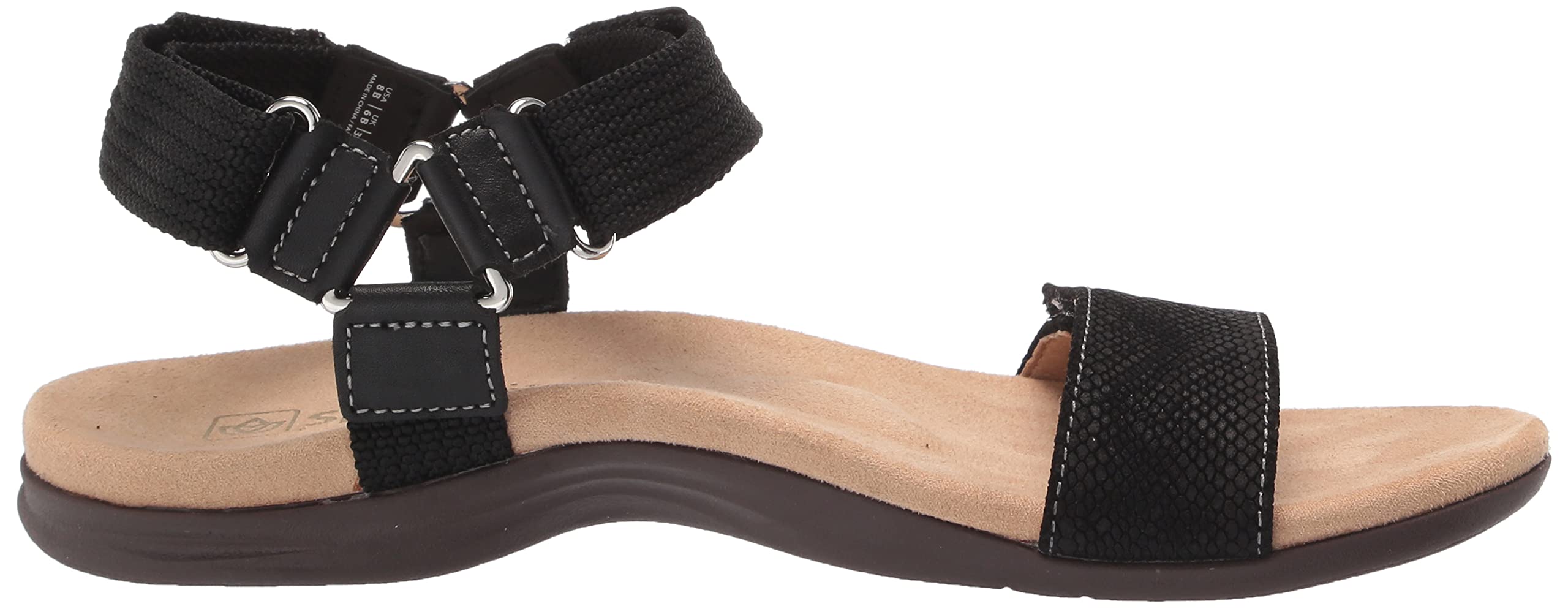 Spencos Women's Comfort Arch Support Sandals - Lightweight Walking Shoes for Plantar Fasciitis Relief, Beach & Casual Wear
