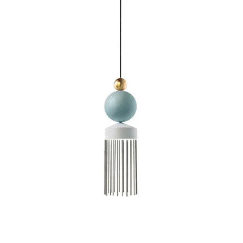 Modern Tassel-Shaped Metal Pendant Light for Dining Room - Elegant Ceiling Lighting Fixture for Kitchen Island, Breakfast Nook & Home Decor