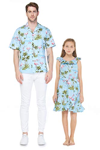 Flamingo in Blue