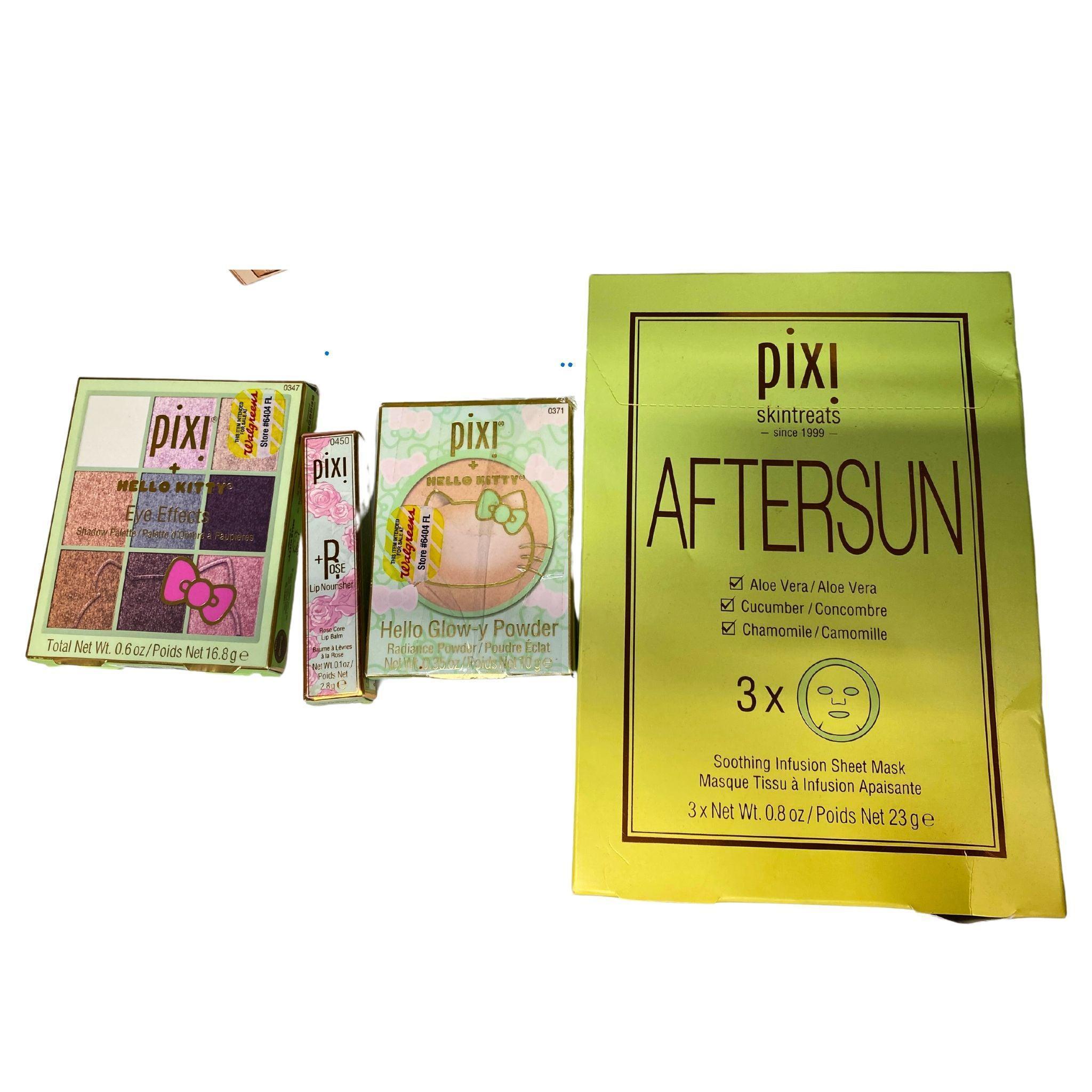 Pixi Skincare & Makeup Assorted Mix (42 Pcs Lot) - Complete Beauty Set for Daily Skincare & Makeup Routine - Perfect for Travel, Gifts & Home Use