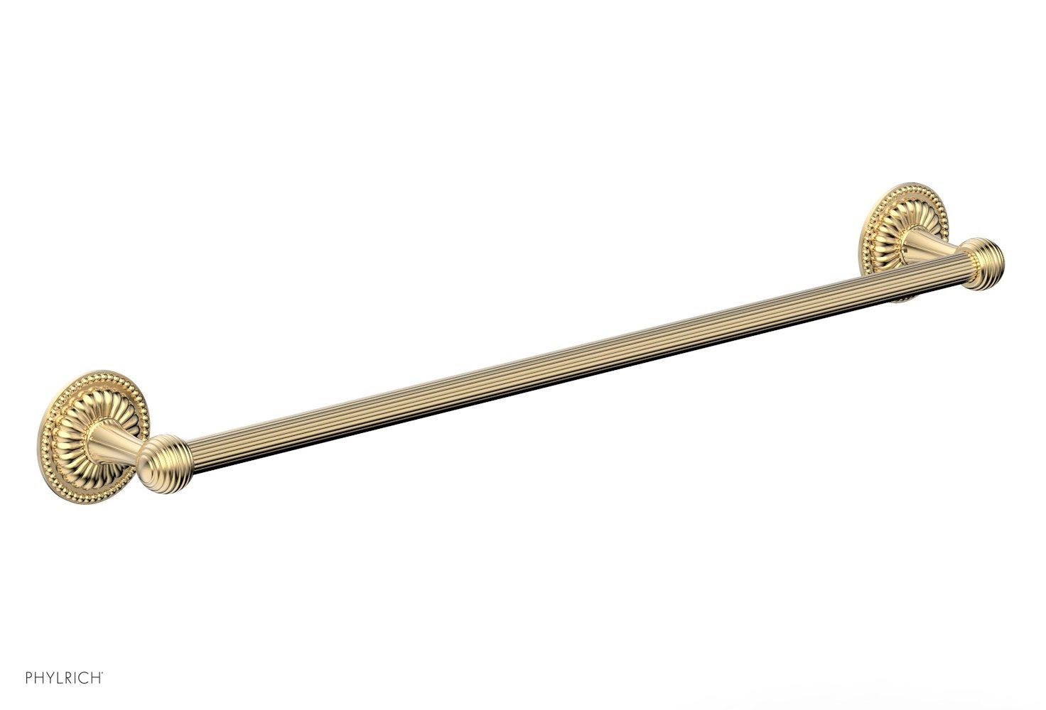 Stainless Steel 24-Inch Towel Bar - Modern Georgian & Barcelona Design KPG70 - Perfect for Bathroom, Kitchen, and Spa Decor