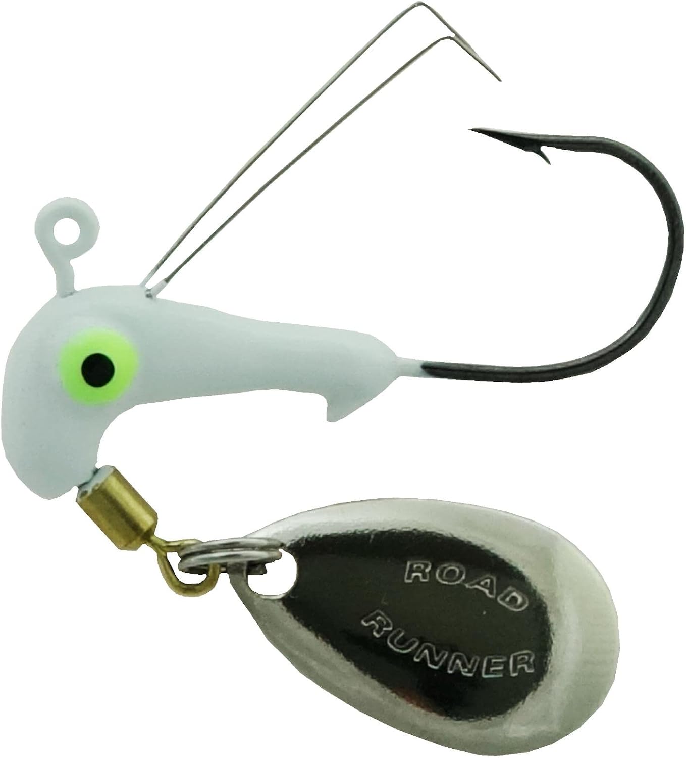 Blakemore Road Runner Weedless Fishing Lure Heads - Bass Fishing Hooks for Freshwater & Saltwater - Perfect for Weedless Soft Plastic Baits & Topwater Fishing