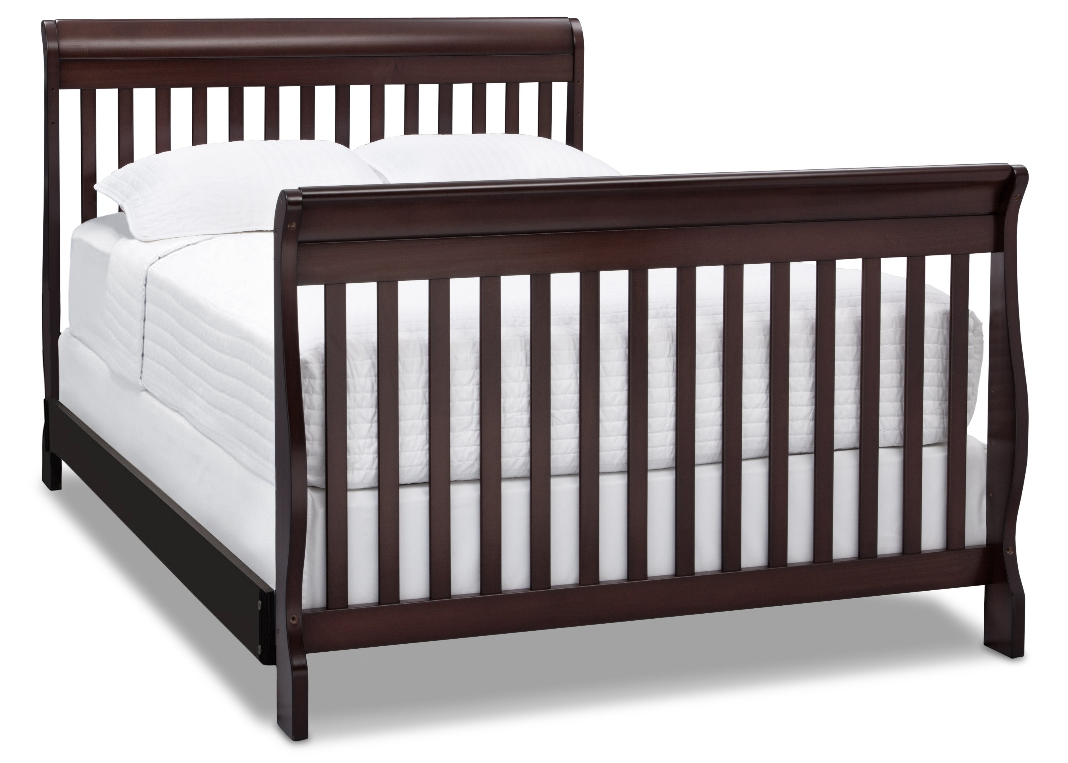 4-in-1 Convertible Baby Crib with Toddler Bed & Daybed Function - Safe Nursery Furniture for Newborn to Toddler - Perfect for Bedrooms, Daycare Centers & Guest Rooms