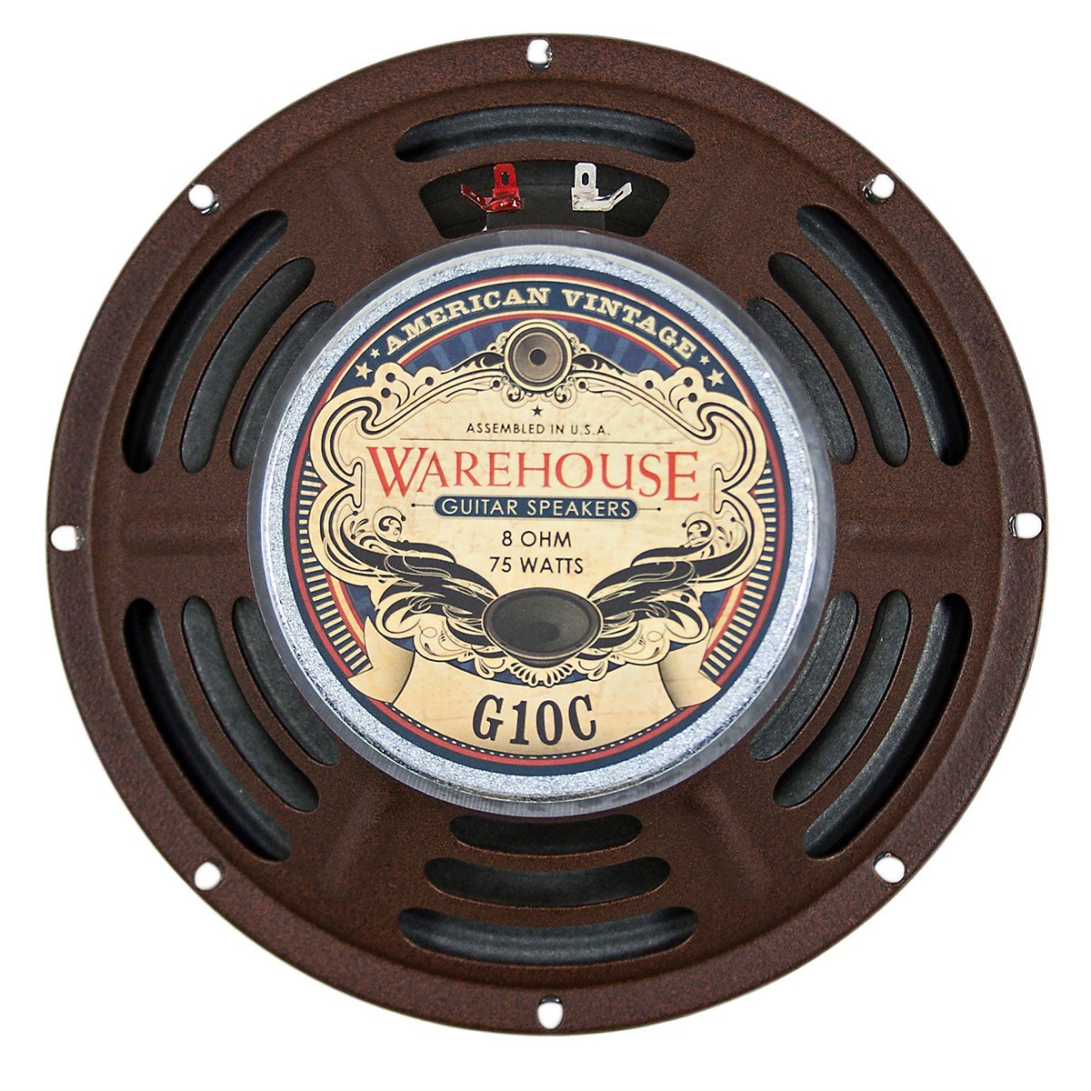 EDUPET G10C 10 Inch 75W American Vintage Guitar Speaker 8 Ohm - Perfect for Blues, Rock & Vintage Tone Guitar Amplifiers & Cabinets