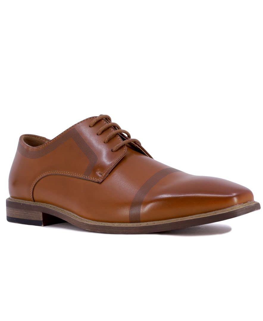 NINE WEST Men's Oxford Dress Shoes - Formal Lace Up Business Derby Shoes for Office, Wedding & Special Occasions