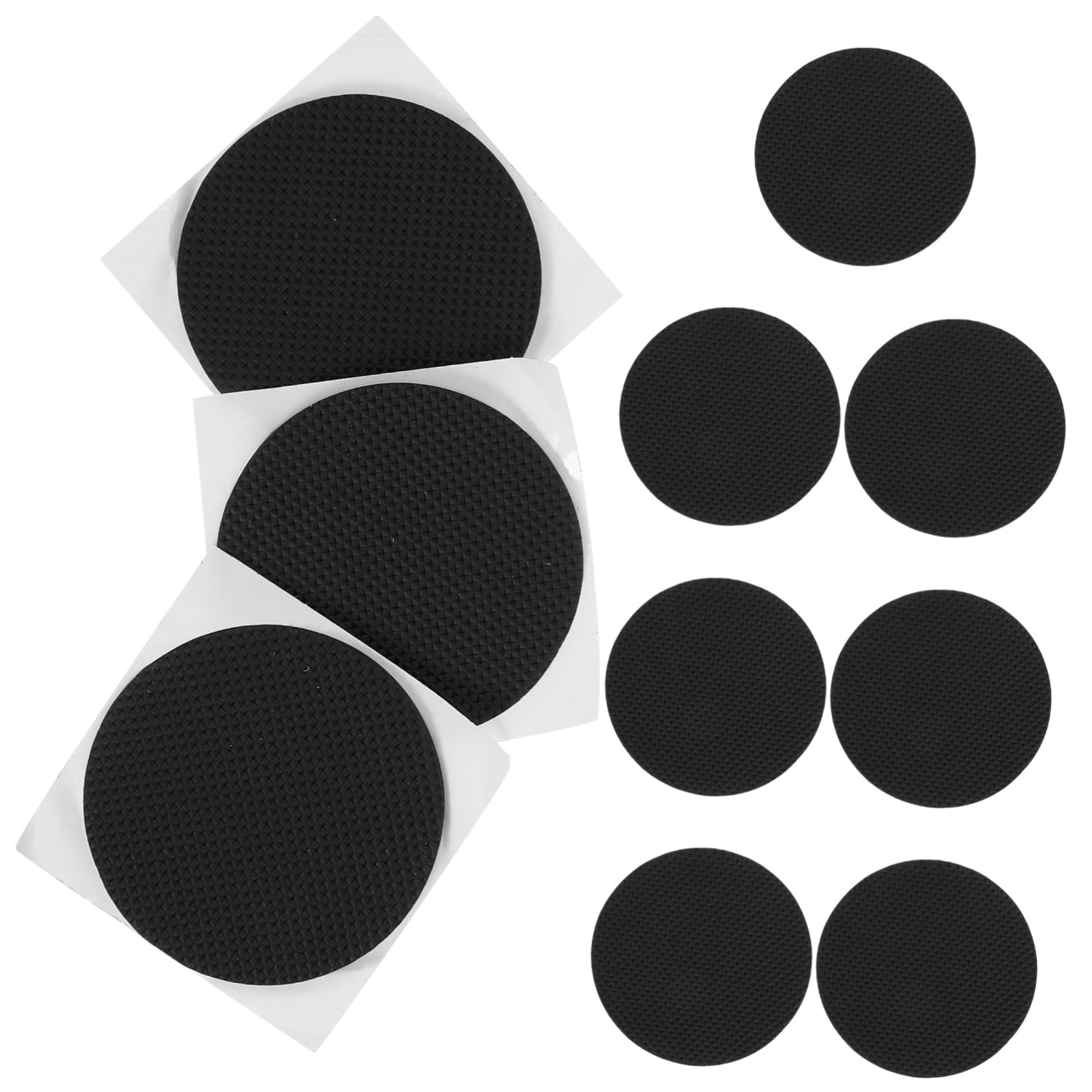 BESPORTBLE 10 Pack Adjustable Furniture Leg Pads - Heavy Duty Table Foot Levelers, Desk Leg Leveling Mats for Stability & Floor Protection - Perfect for Office Desks, Dining Tables, and Uneven Floors