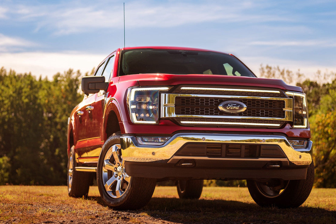 2021+ Ford F-150 XBG LED DRL Grille - High-Intensity Daytime Running Lights for Enhanced Visibility & Style - Perfect for Off-Roading, Night Driving & Truck Customization