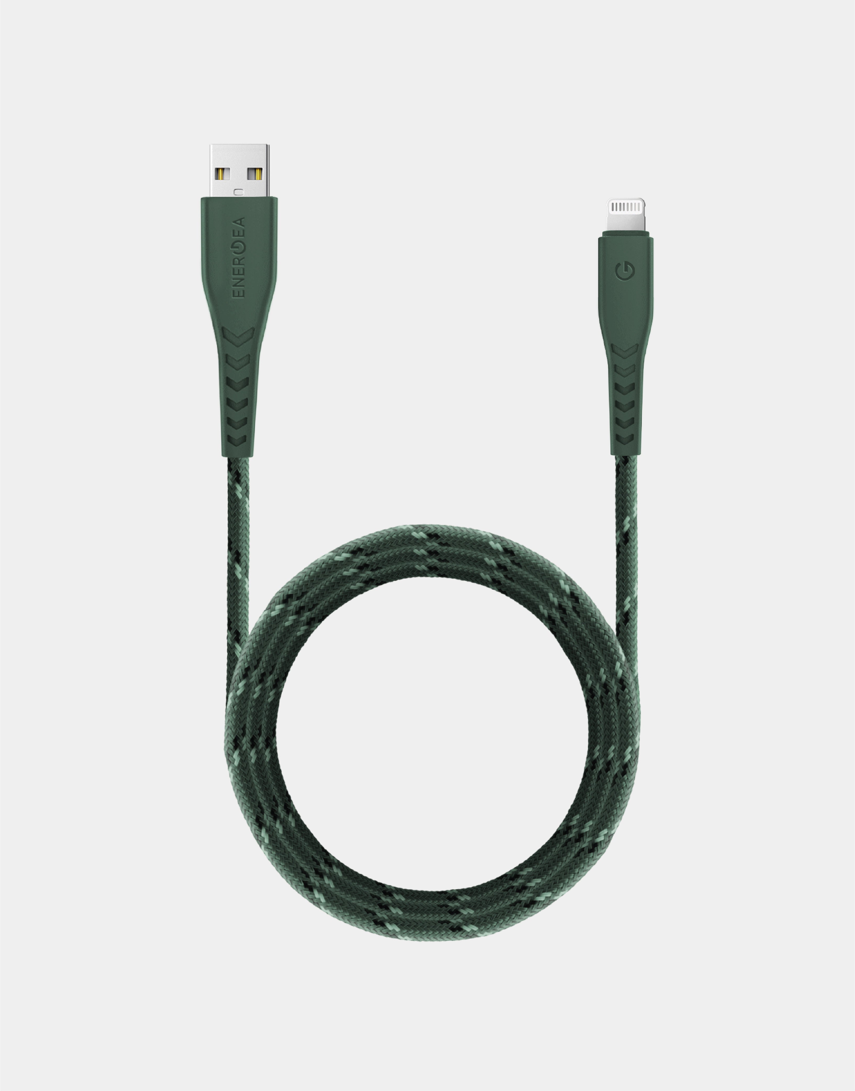 NyloFlex Lightning to USB A Cable 1.5M (5ft) - Fast Charging & Sync Cable for iPhone, iPad - Durable Nylon Braided Cord for Home, Office, Car & Travel Use