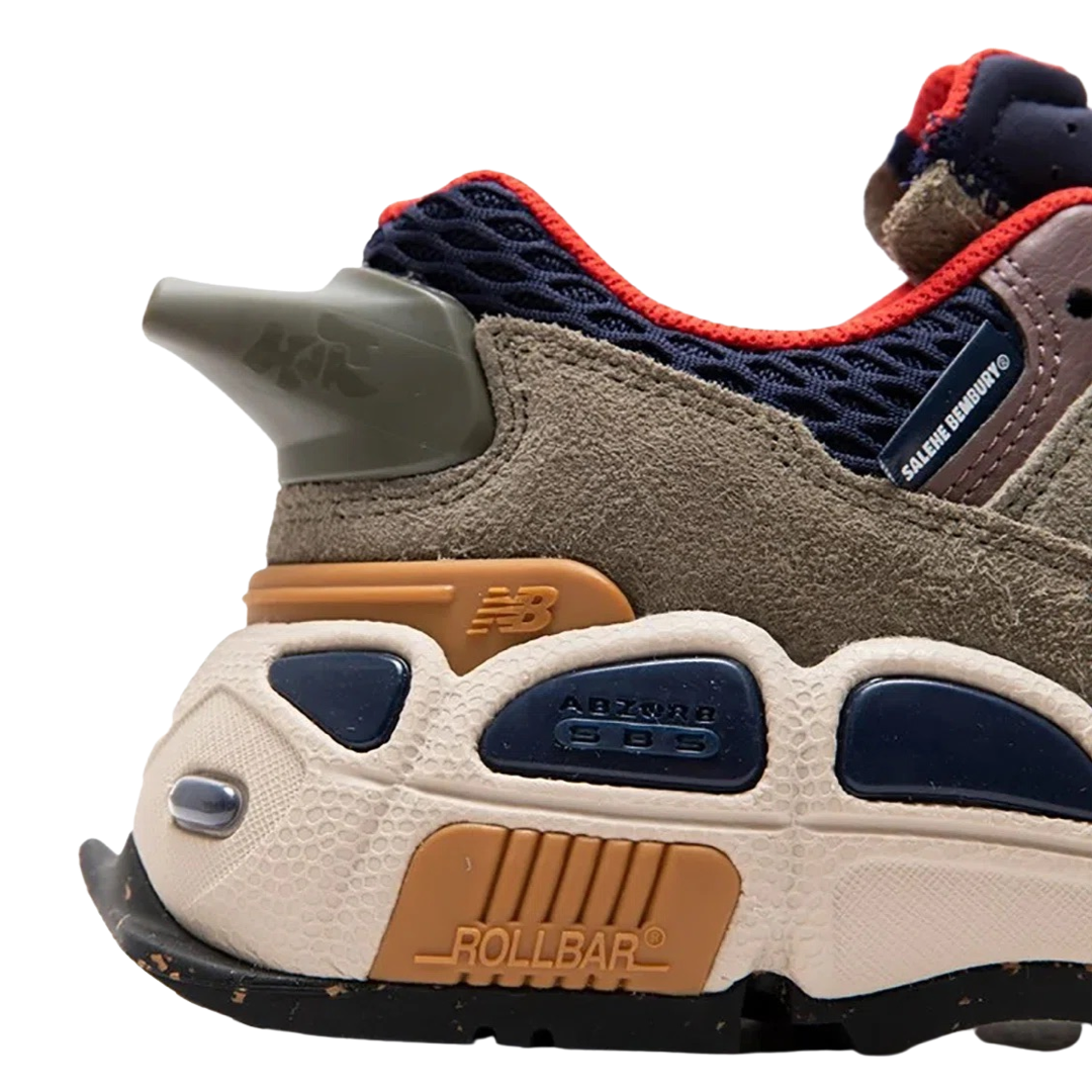 New Balance 574 Sneakers by Salehe Bembury in Forest Green - Stylish Men's Running Shoes for Casual Wear & Outdoor Activities