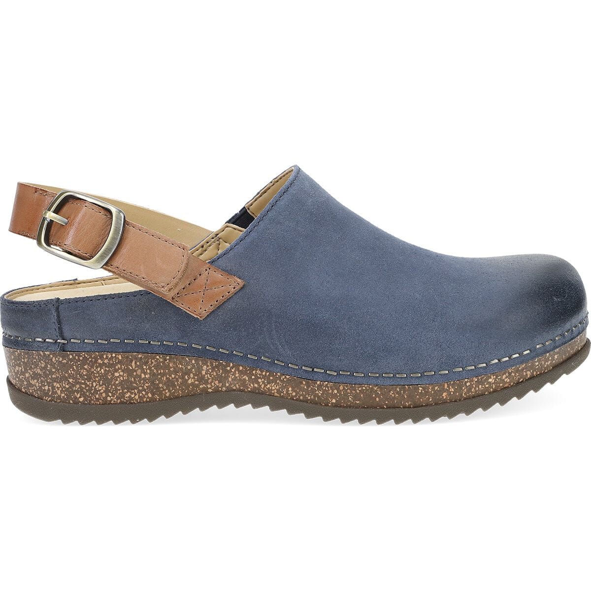 Dankso Merrin Burnished Suede Clogs for Women - Comfortable Slip-Resistant Shoes for Nurses & Healthcare Workers - Perfect for Hospital Shifts & All-Day Wear