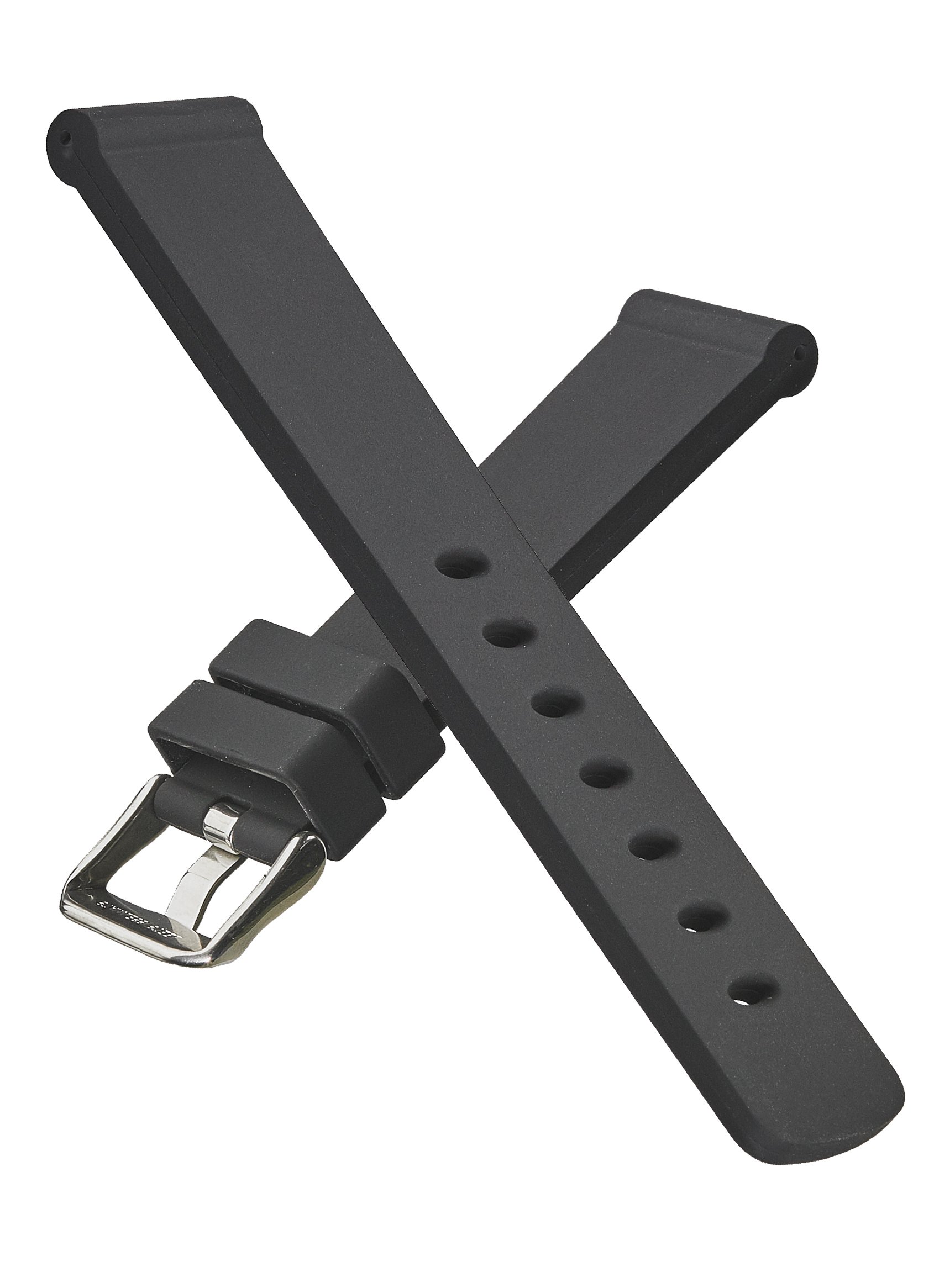 Premium Heavy Duty Sporty Silicone Watch Band - Durable Rubber Replacement Strap for Men & Women - Quick Release Waterproof Watch Strap - Fits Regular & Smart Watches - Ideal for Sports, Swimming & Everyday Wear