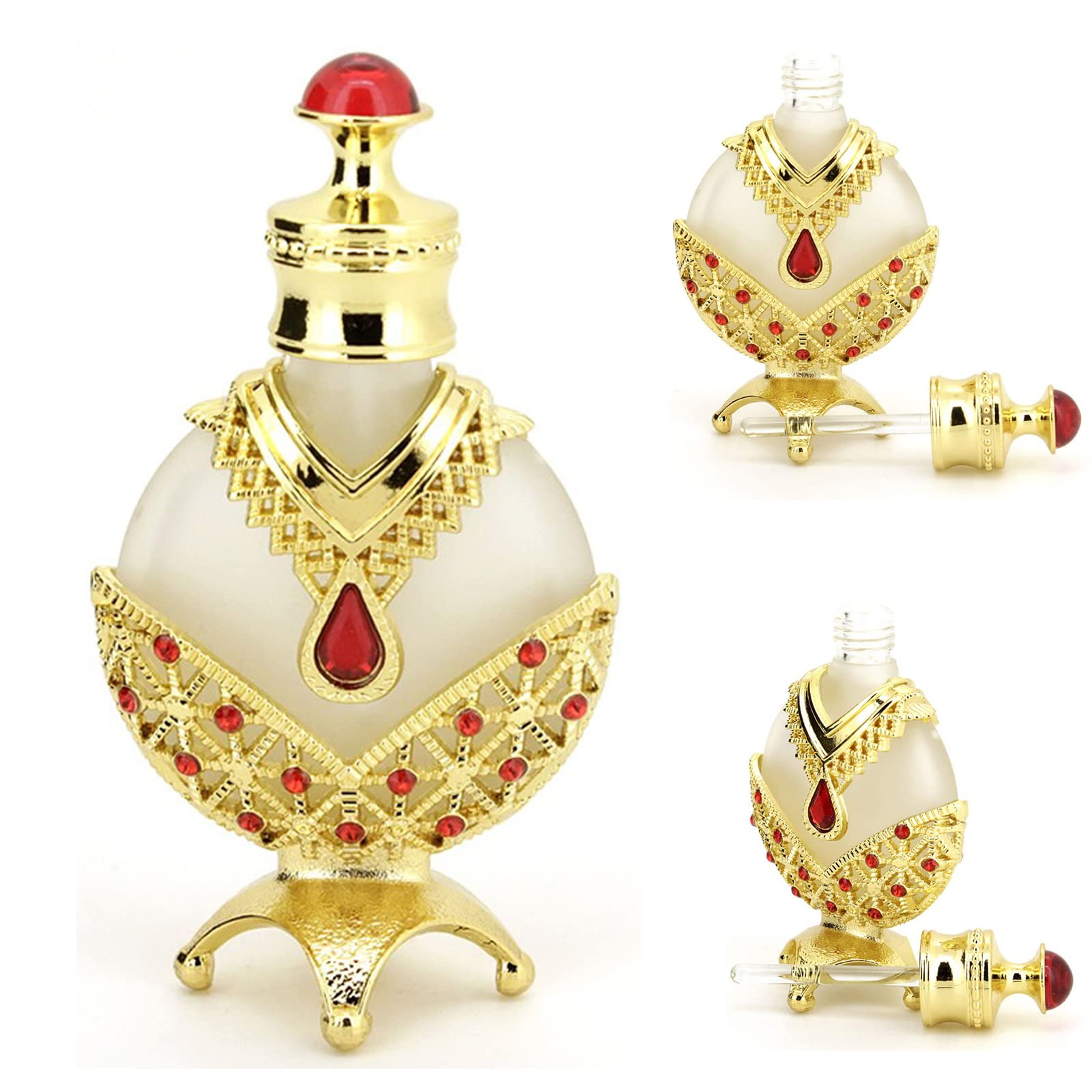 Premium Hareem Al Sultan Gold Concentrated Perfume Oil - Long Lasting Arabian Fragrance for Women, Luxurious Attar Perfume Oil - Perfect for Date Nights, Special Occasions & Daily Wear
