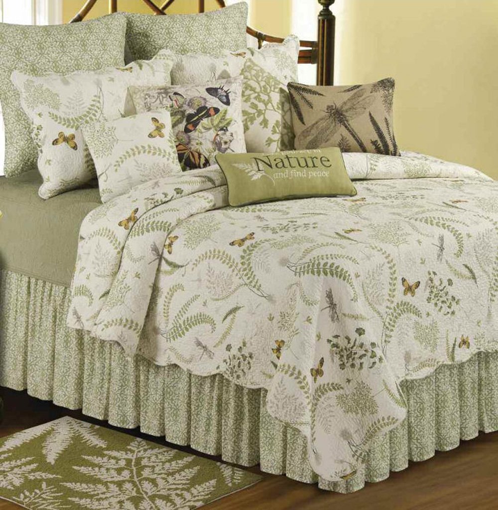 C & F Enterprises Althea 4-Piece King Quilt Set - Soft Luxury Bedding for Comfortable Sleep - Perfect for Master Bedrooms, Guest Rooms & Cozy Home Decor
