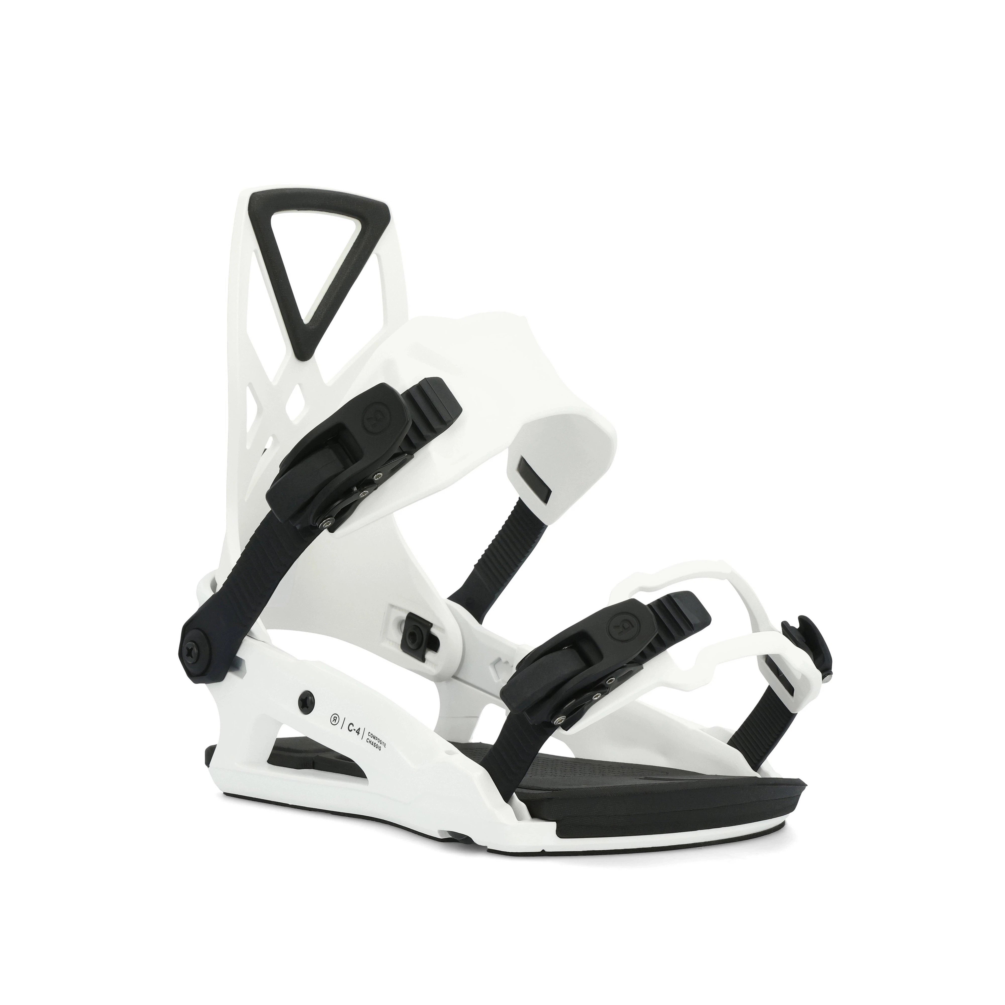 2025 Ride C 4 Snowboard Bindings - High Performance Snowboard Bindings for All-Mountain & Freestyle Riding | Perfect for Powder, Park & Backcountry Adventures
