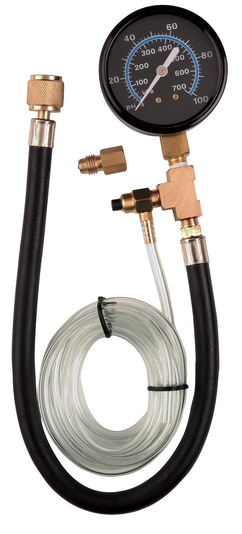 Actron CP7818 Professional Automotive Fuel Pressure Tester Kit - Black - Diagnose Fuel Pump & Injector Issues for Cars, Trucks & SUVs